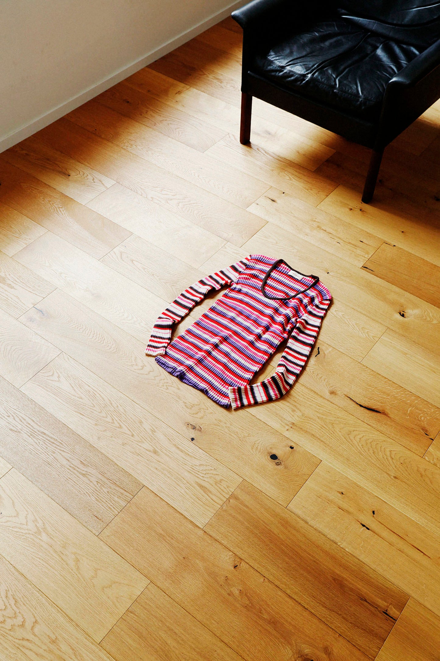COLOR GATHERING PULLOVER
