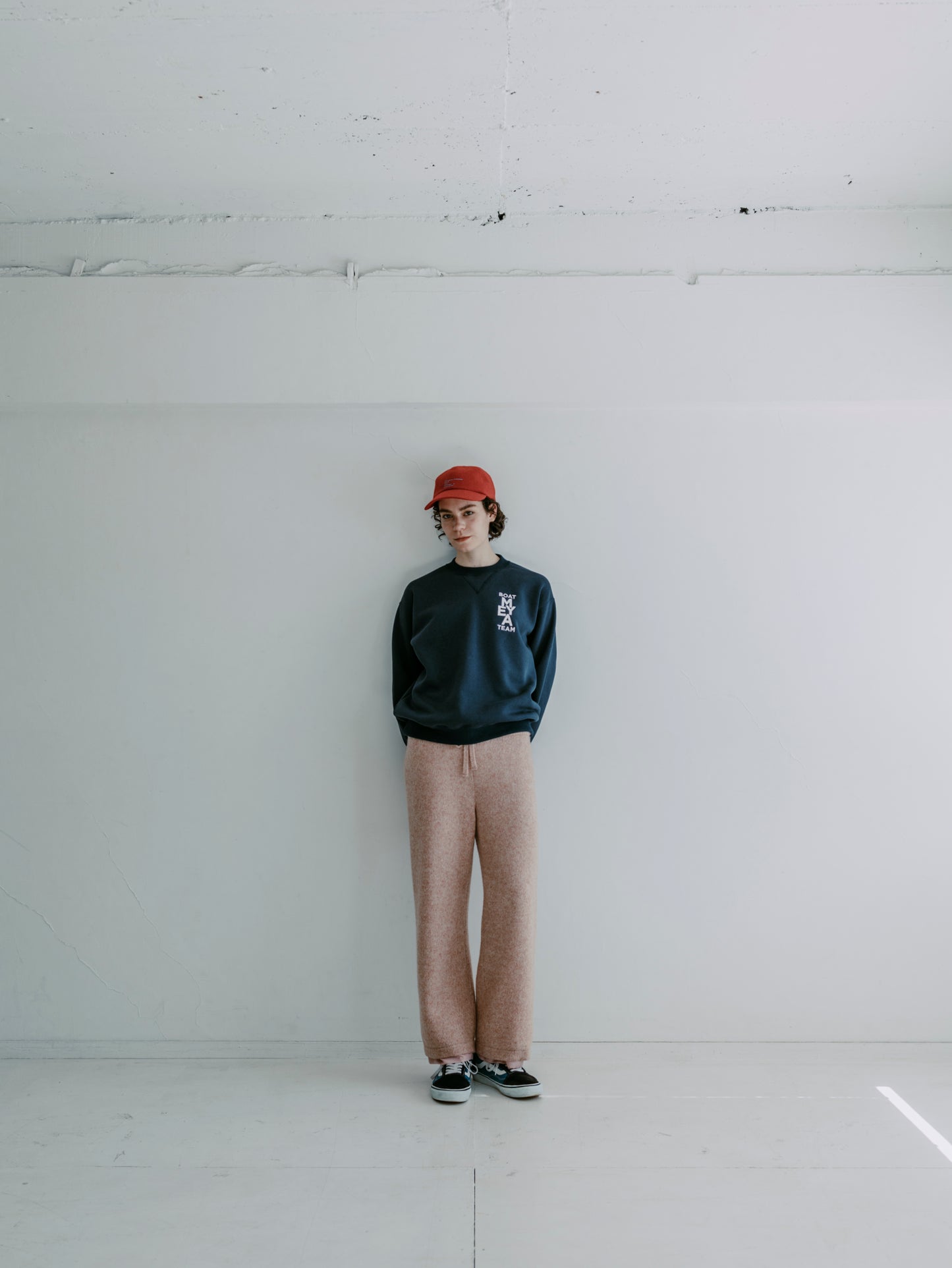 FLUFFY WOOL DOUBLE PANTS