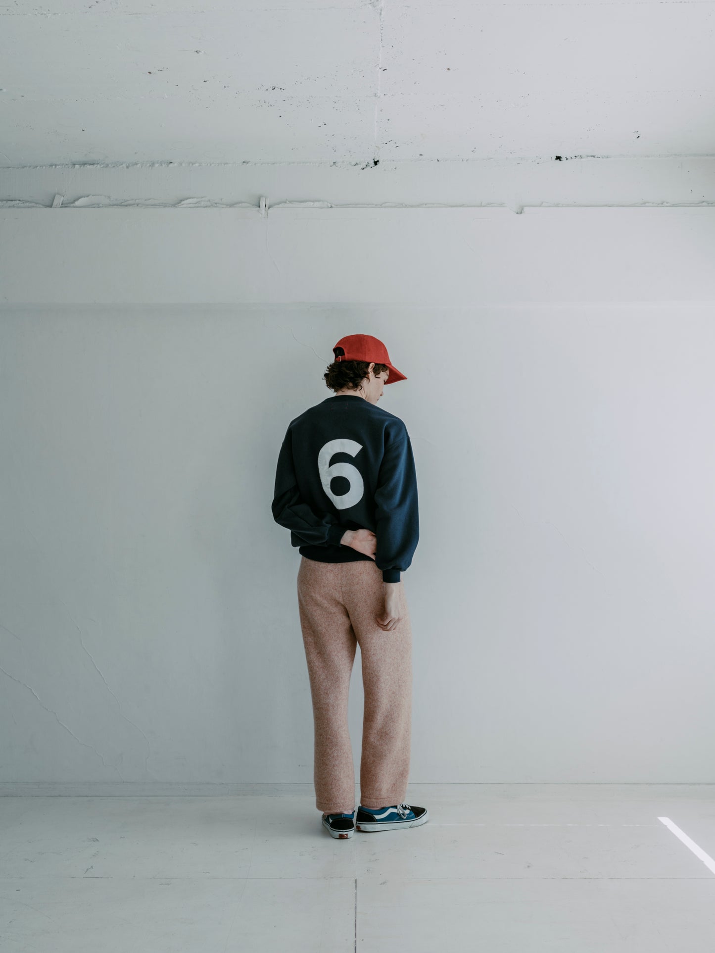 FLUFFY WOOL DOUBLE PANTS