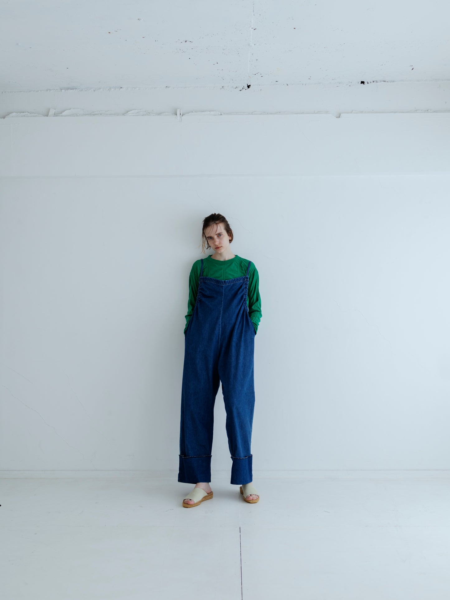 DENIM GATHERED ALL IN ONE