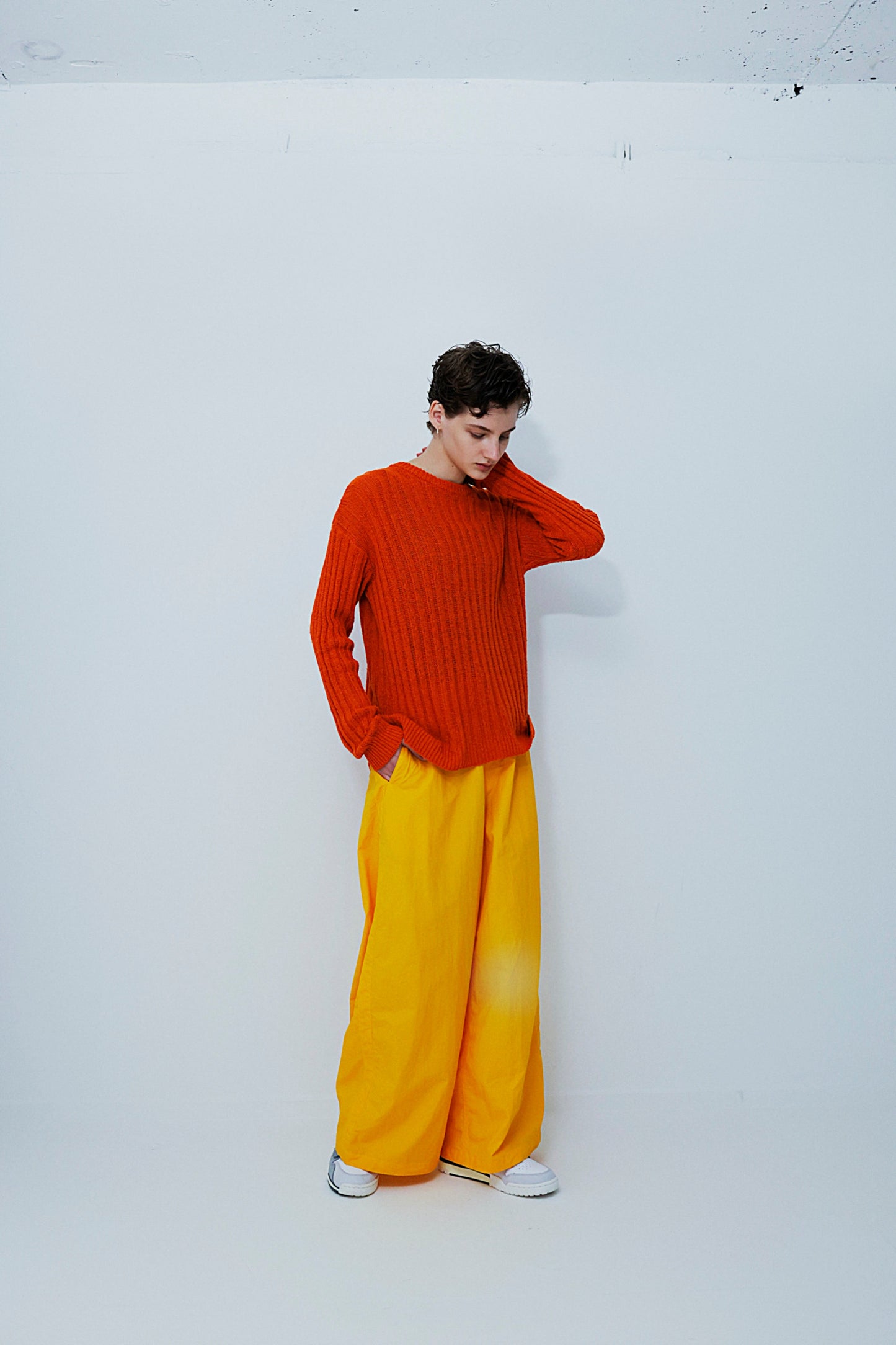 SIDE LINE WIDE PANTS (WATER REPELLENT)