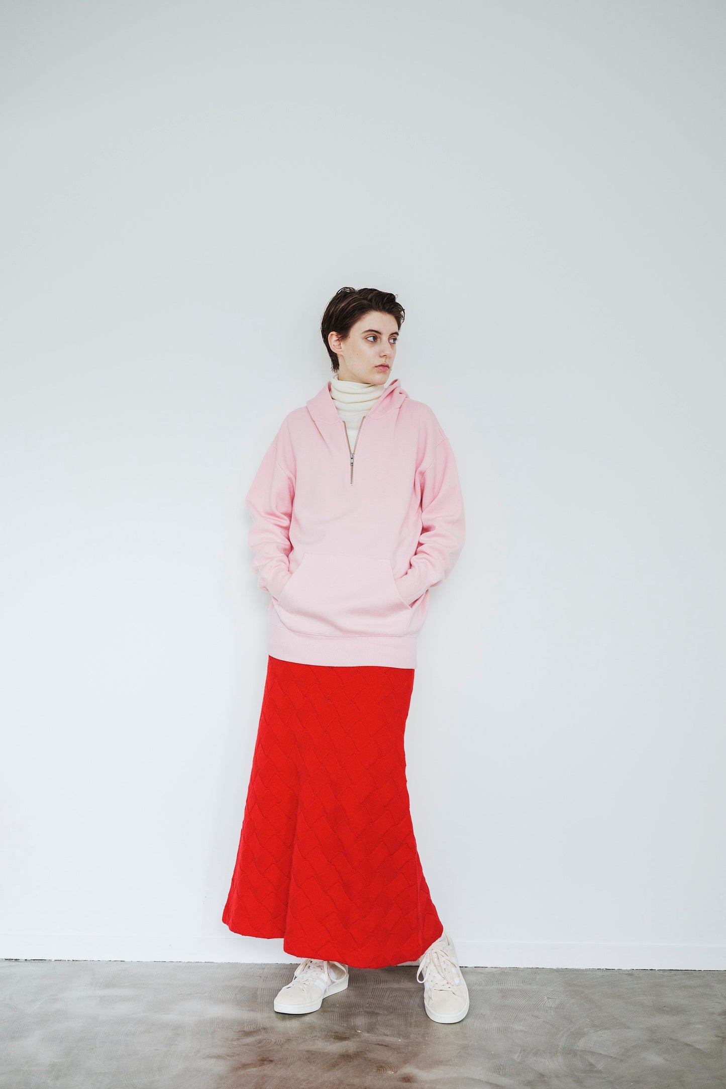 FLARE KNIT SKIRT