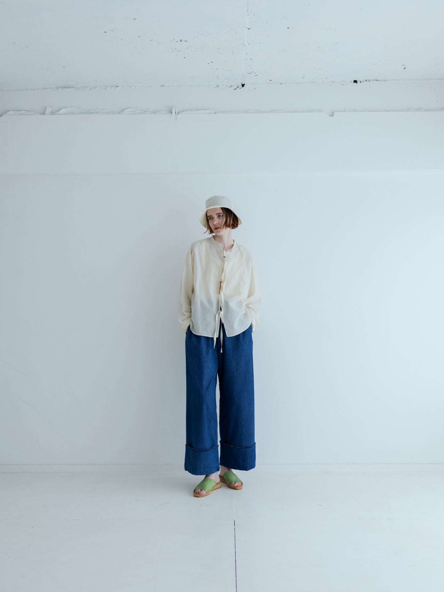 COTTON SILK HOODED JACKET