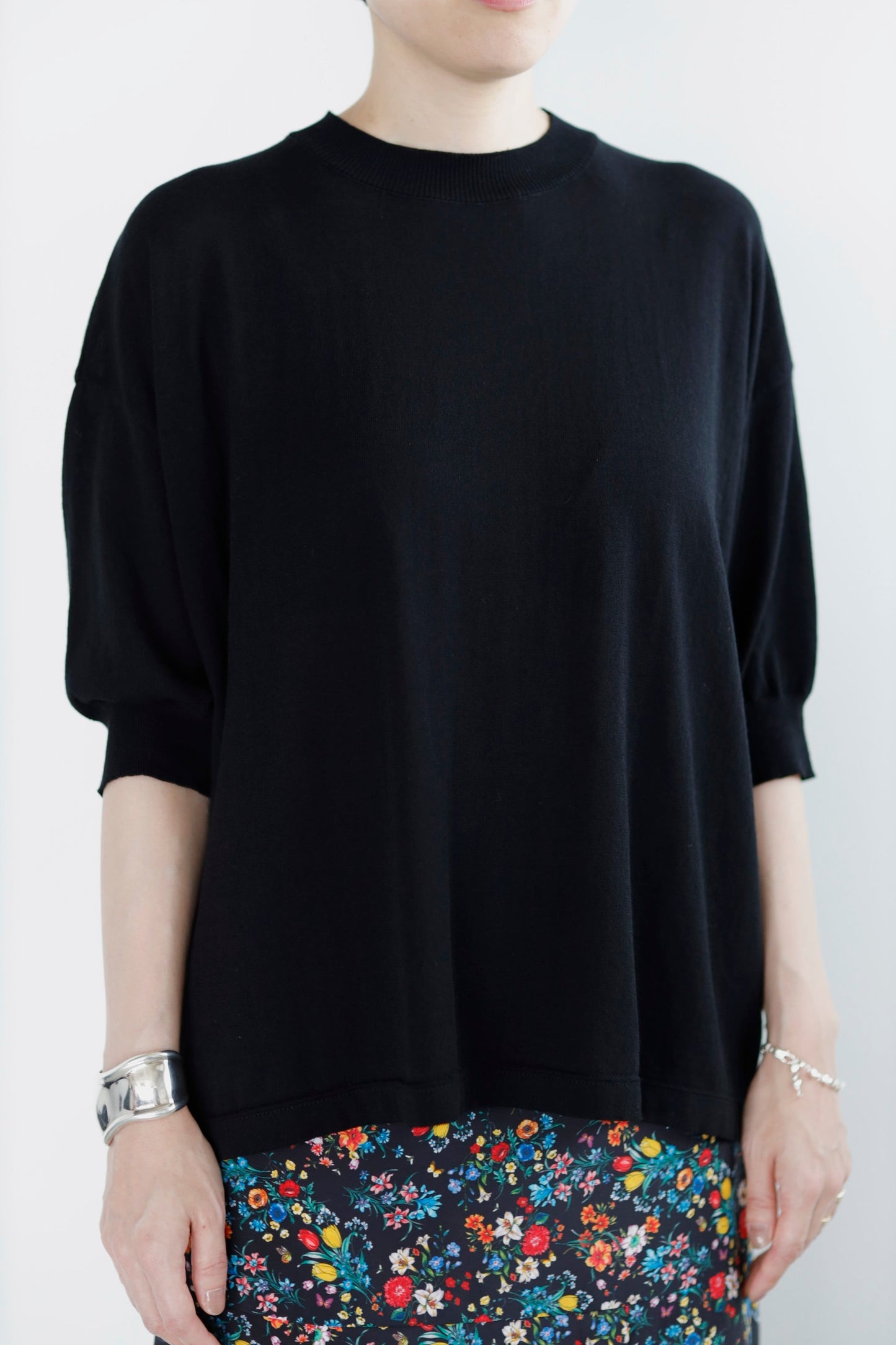 COTTON KNIT TEE