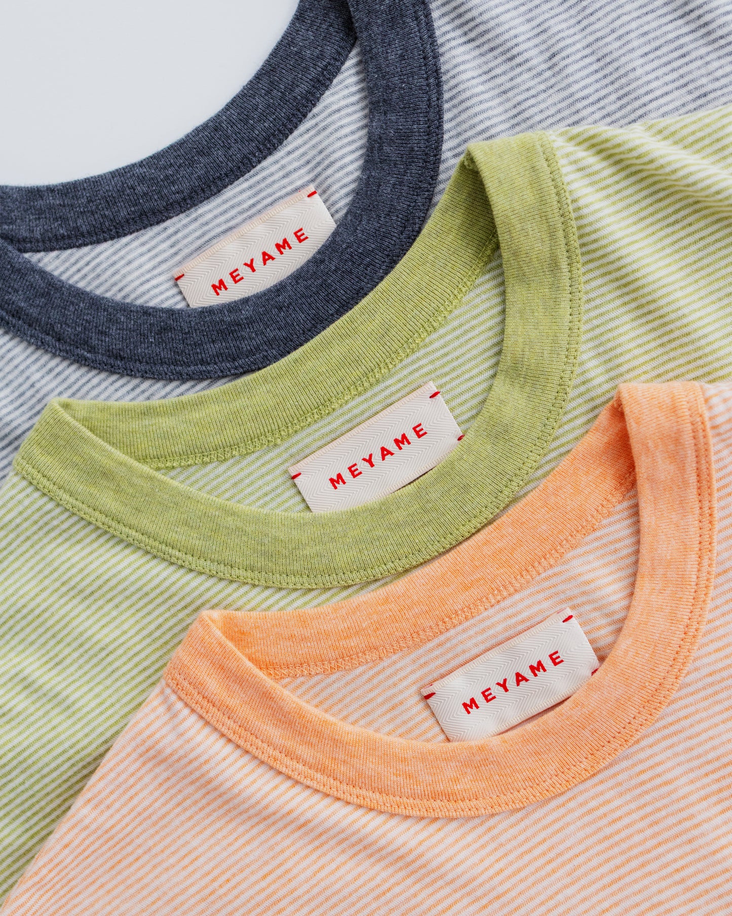 ORGANIC COTTON BORDER TEE