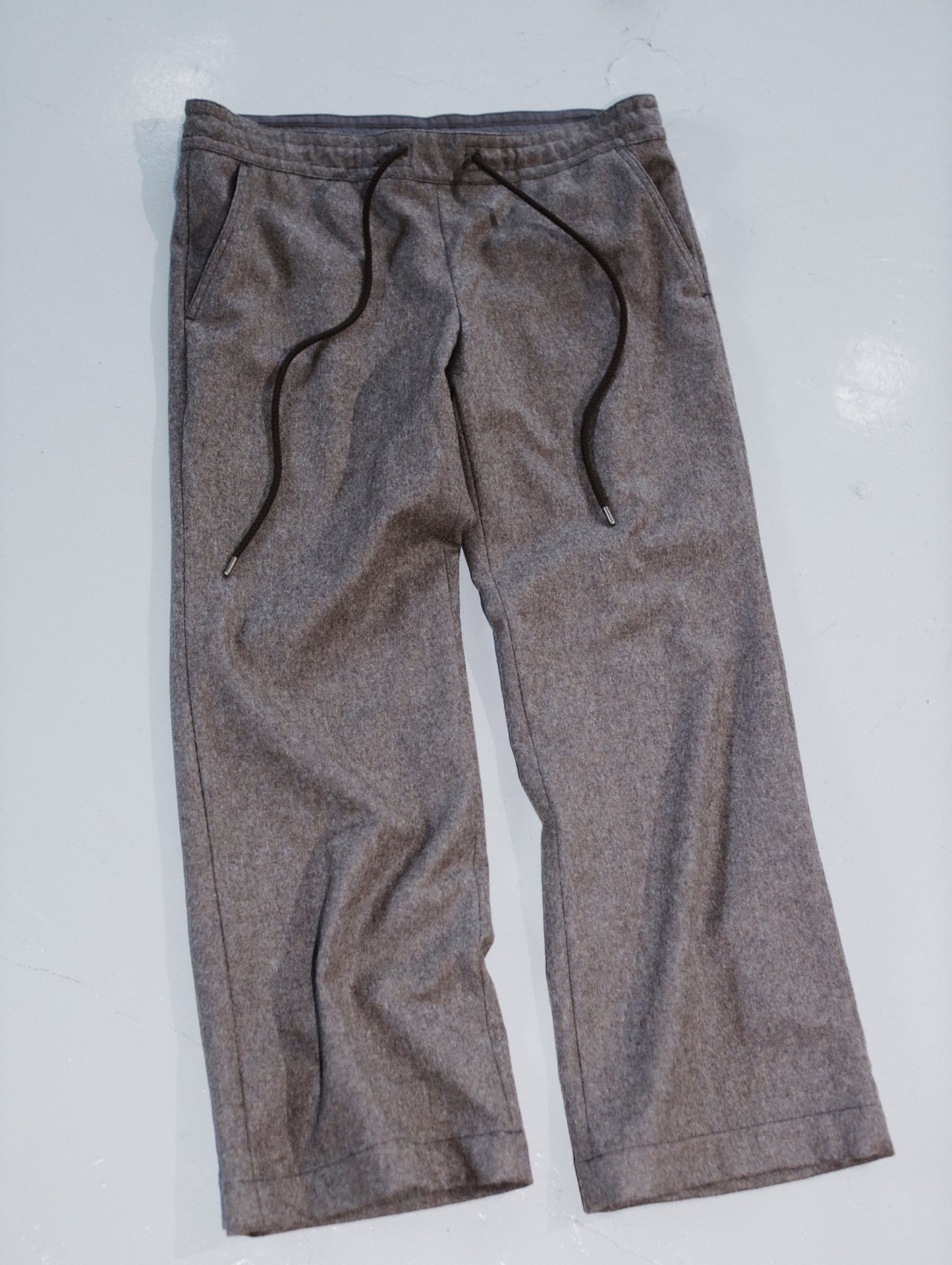 WOOL RELAX PANTS