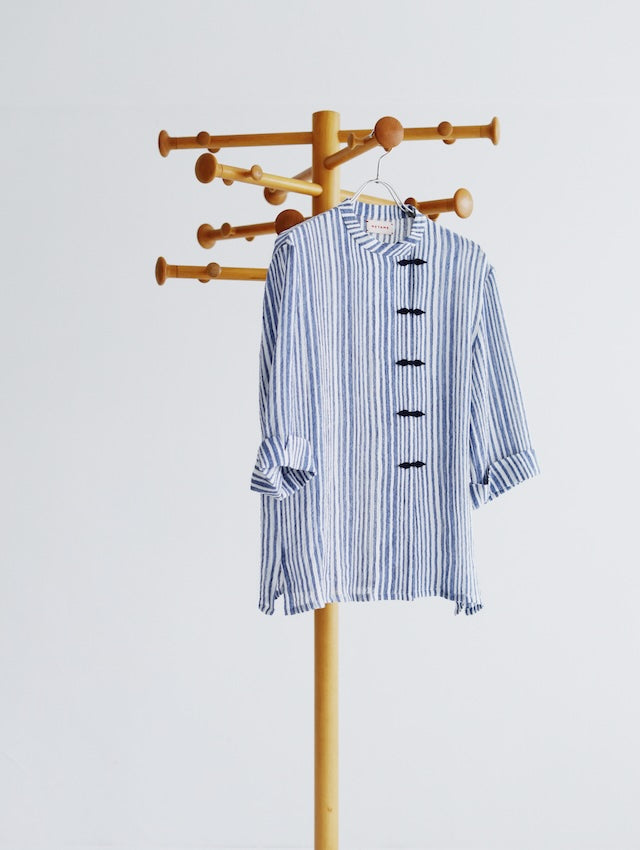 STRIPE CHINA SHIRTS