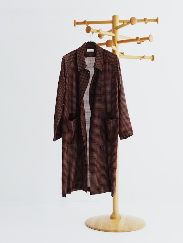 LIGHT PLAID COAT