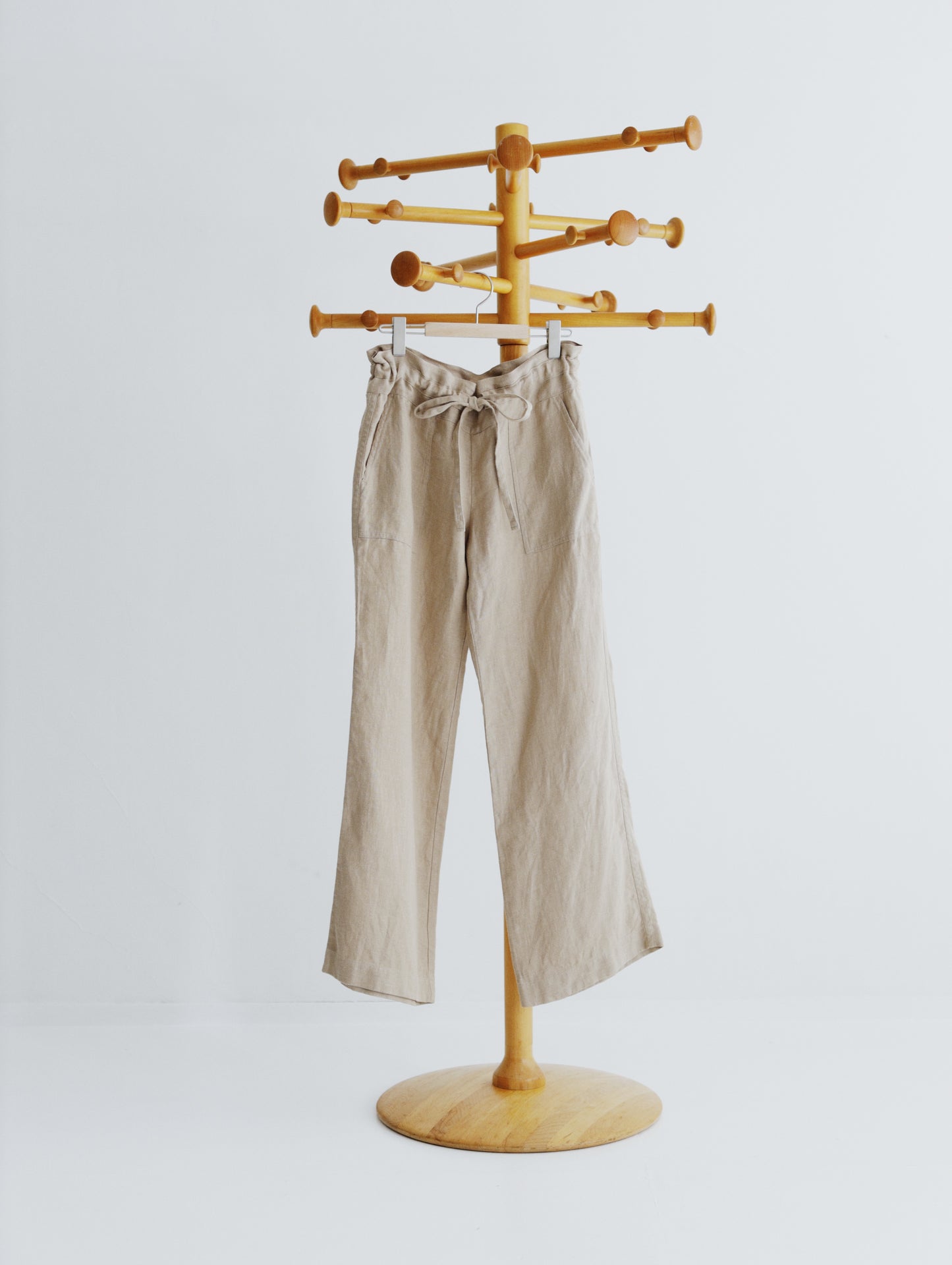 LINEN WIDE PANTS
