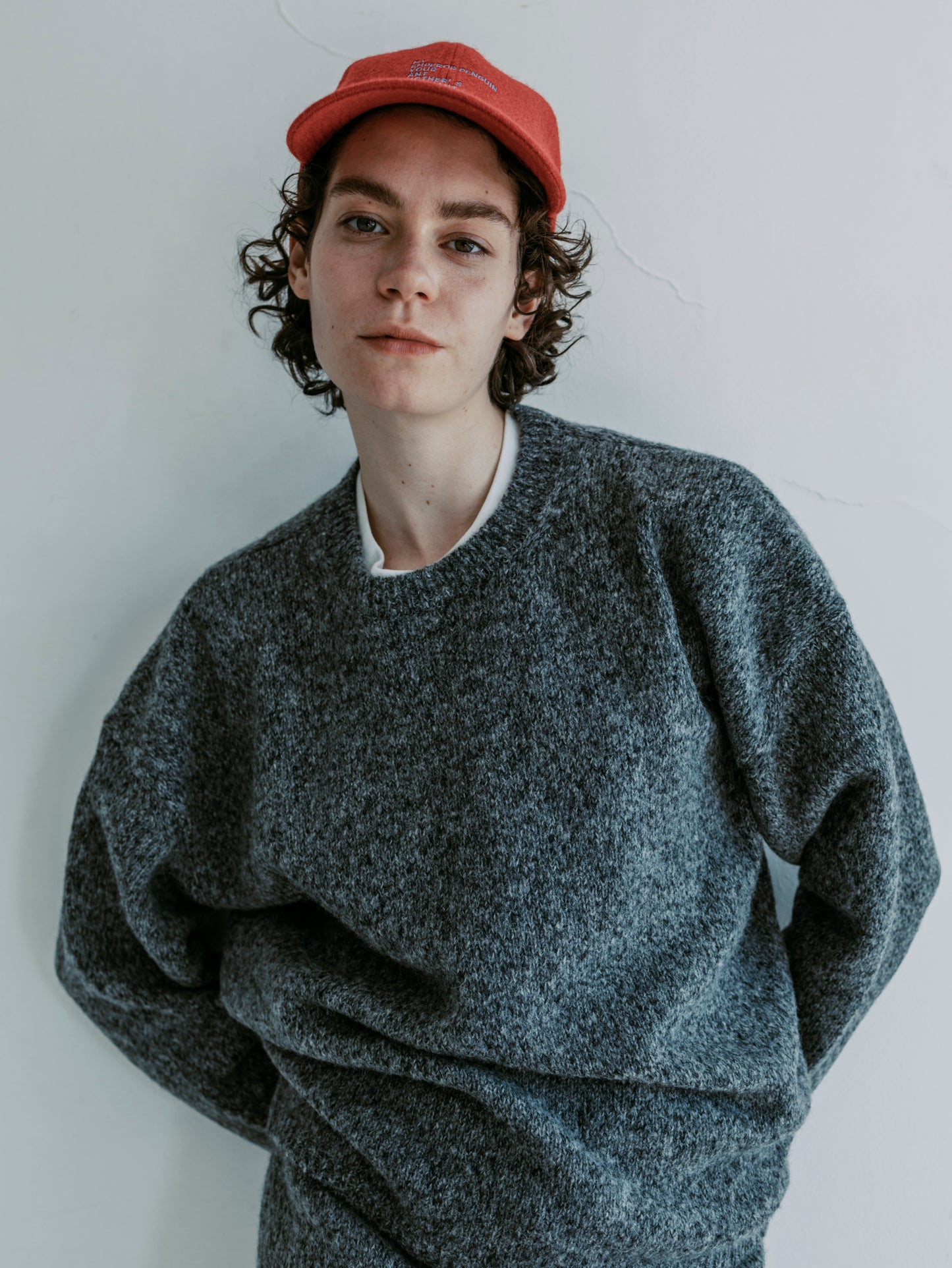 FLUFFY WOOL PULLOVER