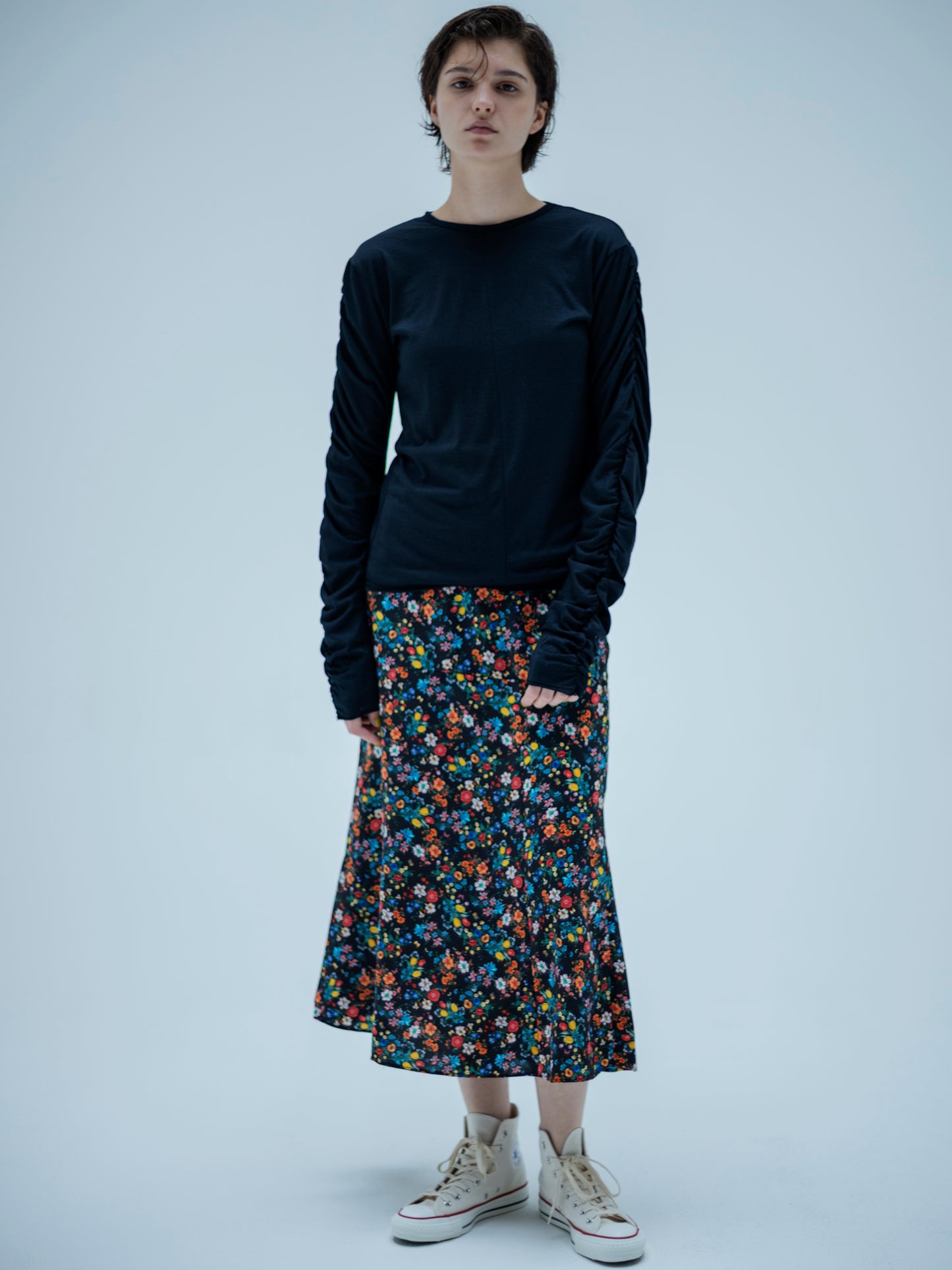 WOOL SILK ANYWHERE LONG SLEEVE