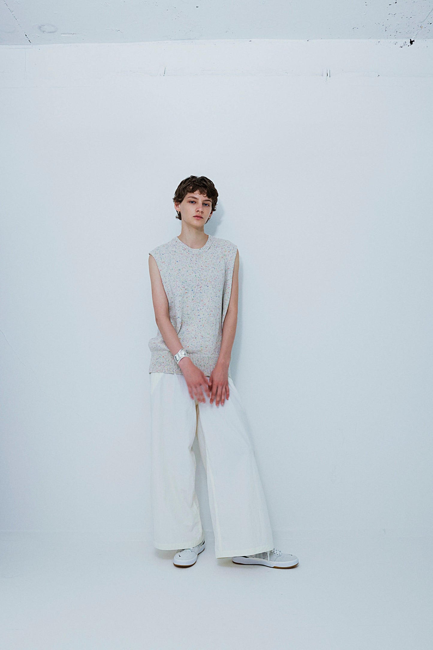 SIDE LINE WIDE PANTS (WATER REPELLENT)