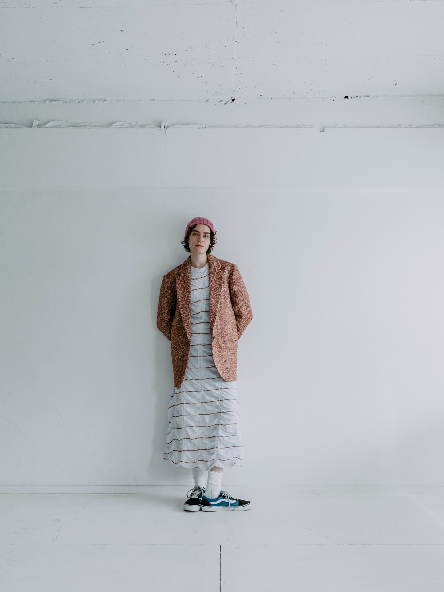 FINE WOOL KNIT CAP
