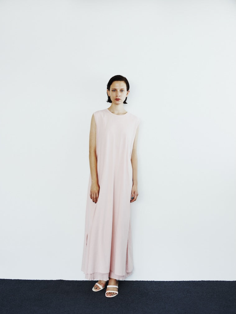 DOUBLE SLEEVELESS DRESS