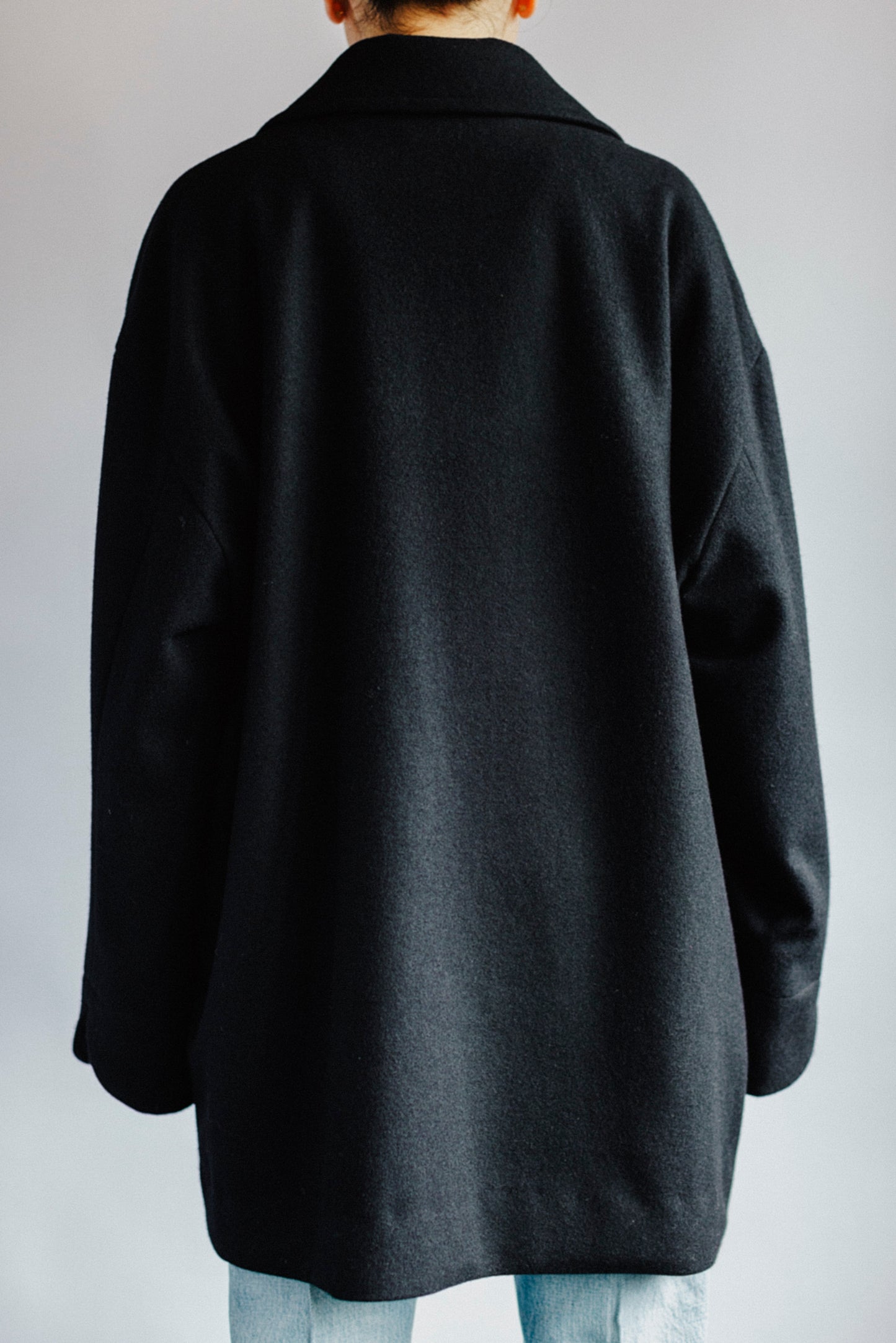 WOOL DOUBLE COAT