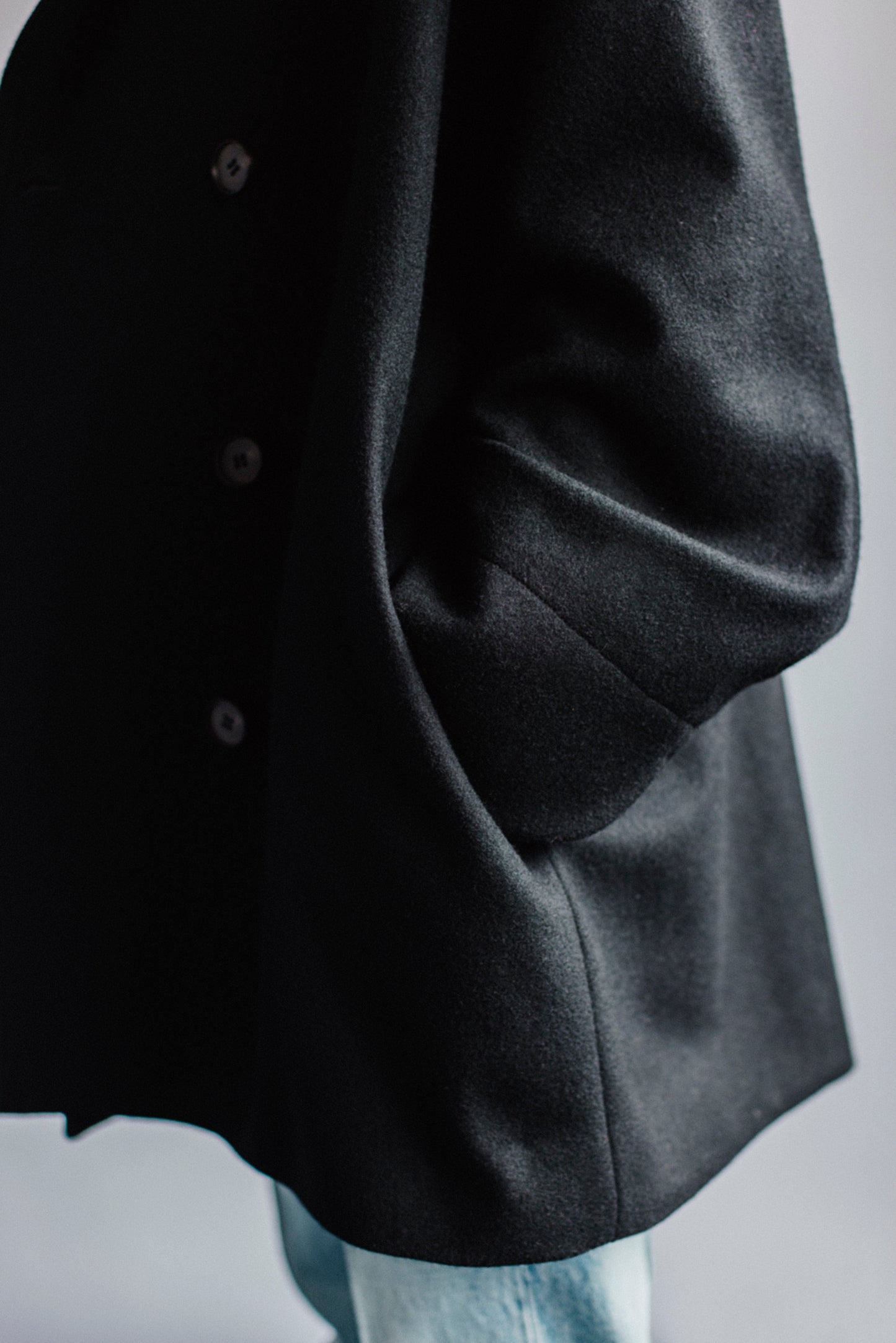 WOOL DOUBLE COAT