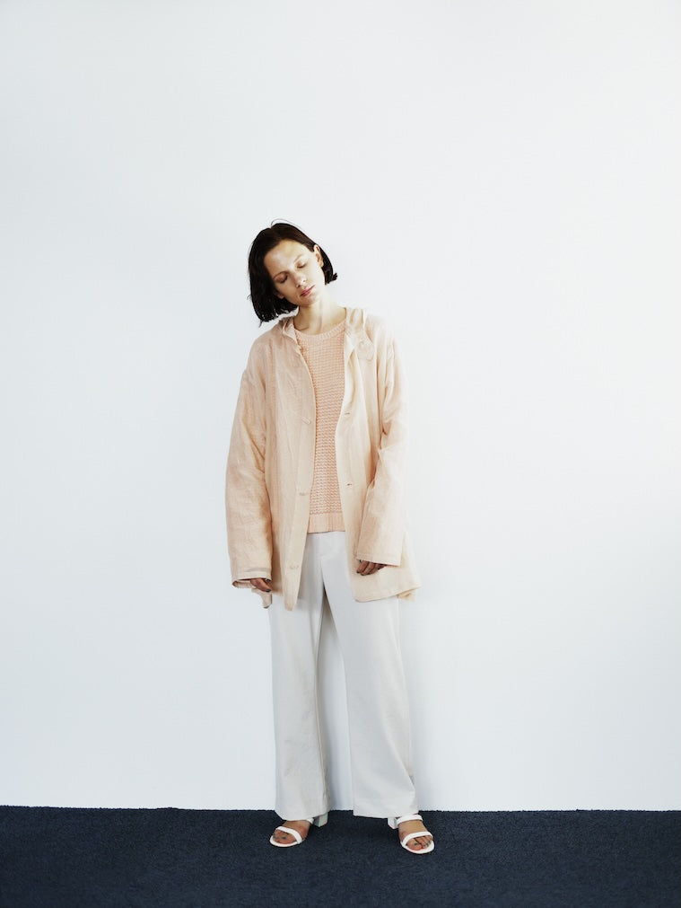 COTTON KNIT SHORT PULLOVER