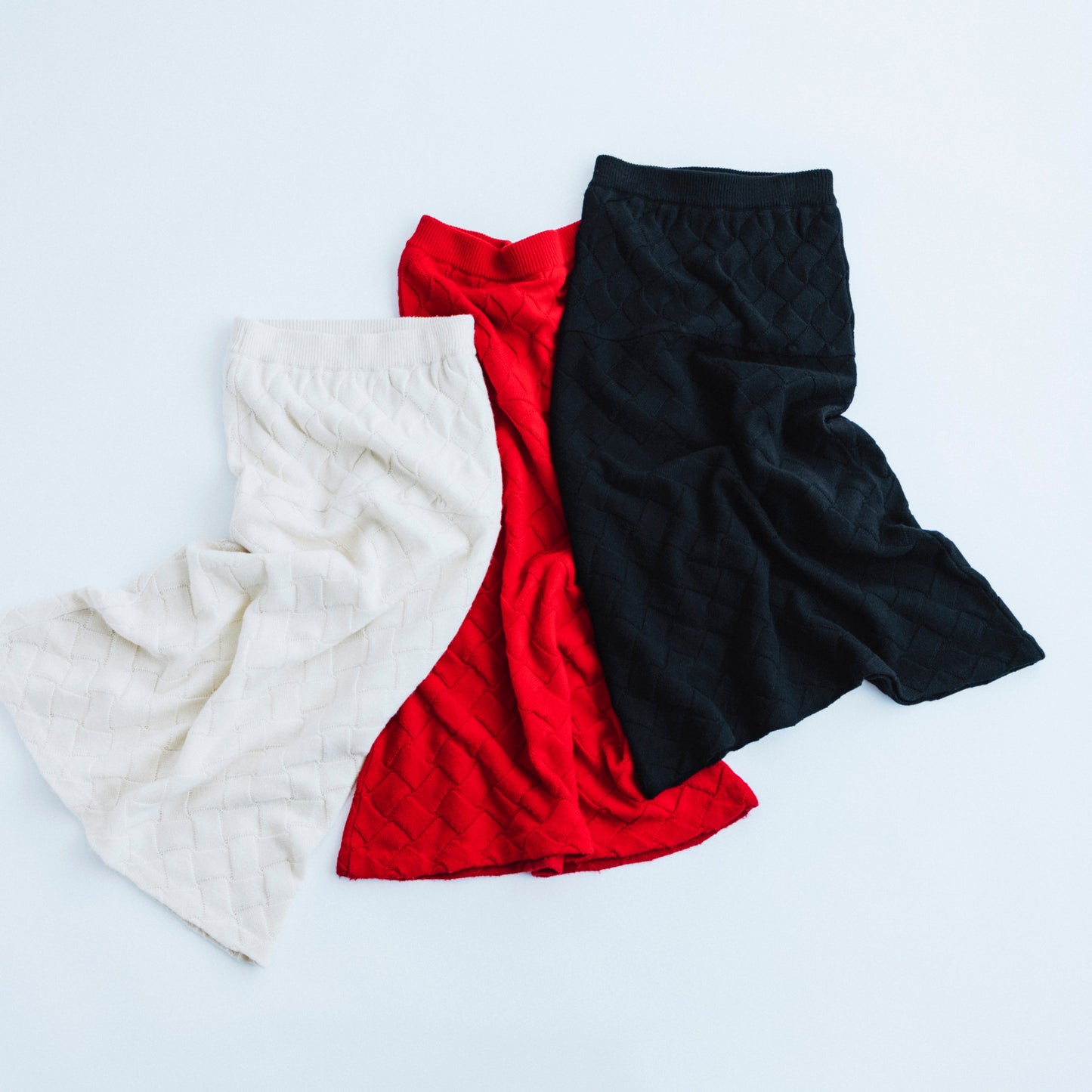 FLARE KNIT SKIRT
