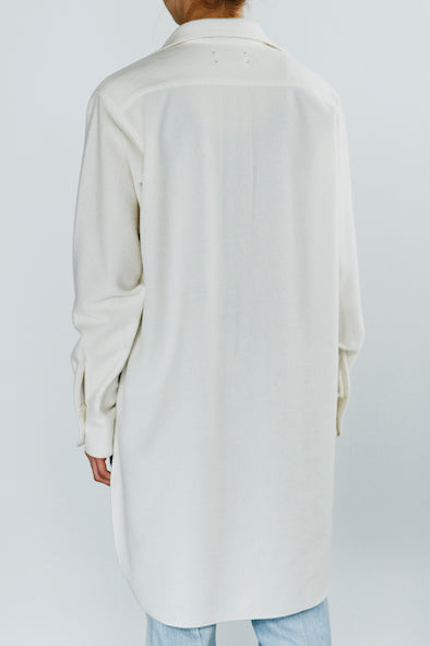 WOOL LONG SHIRT