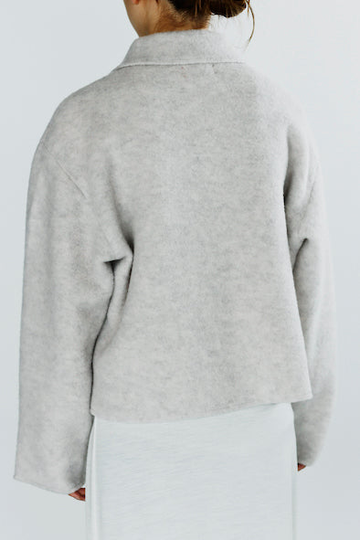 LIGHT WOOL SHORT JACKET
