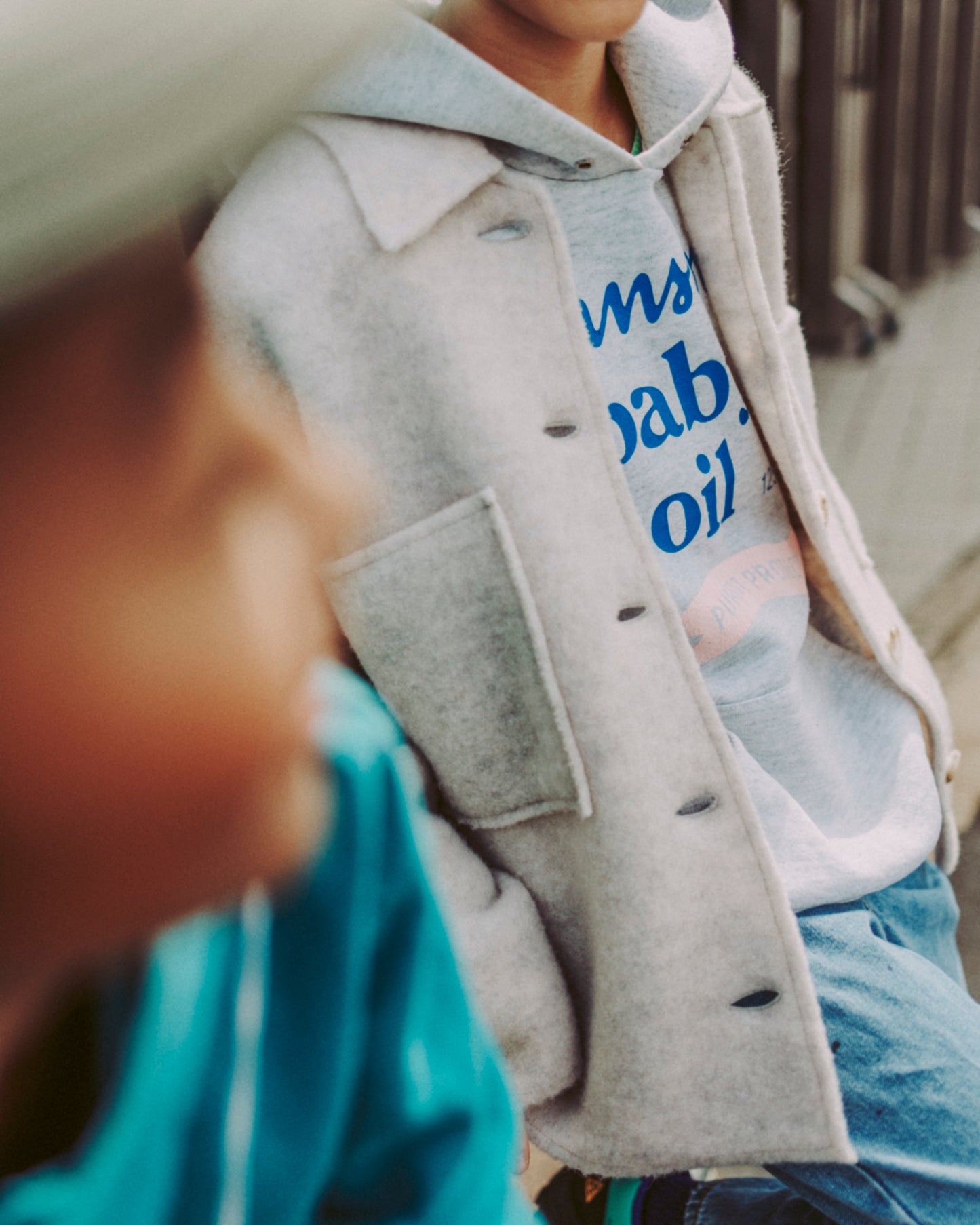 LIGHT WOOL SHORT JACKET