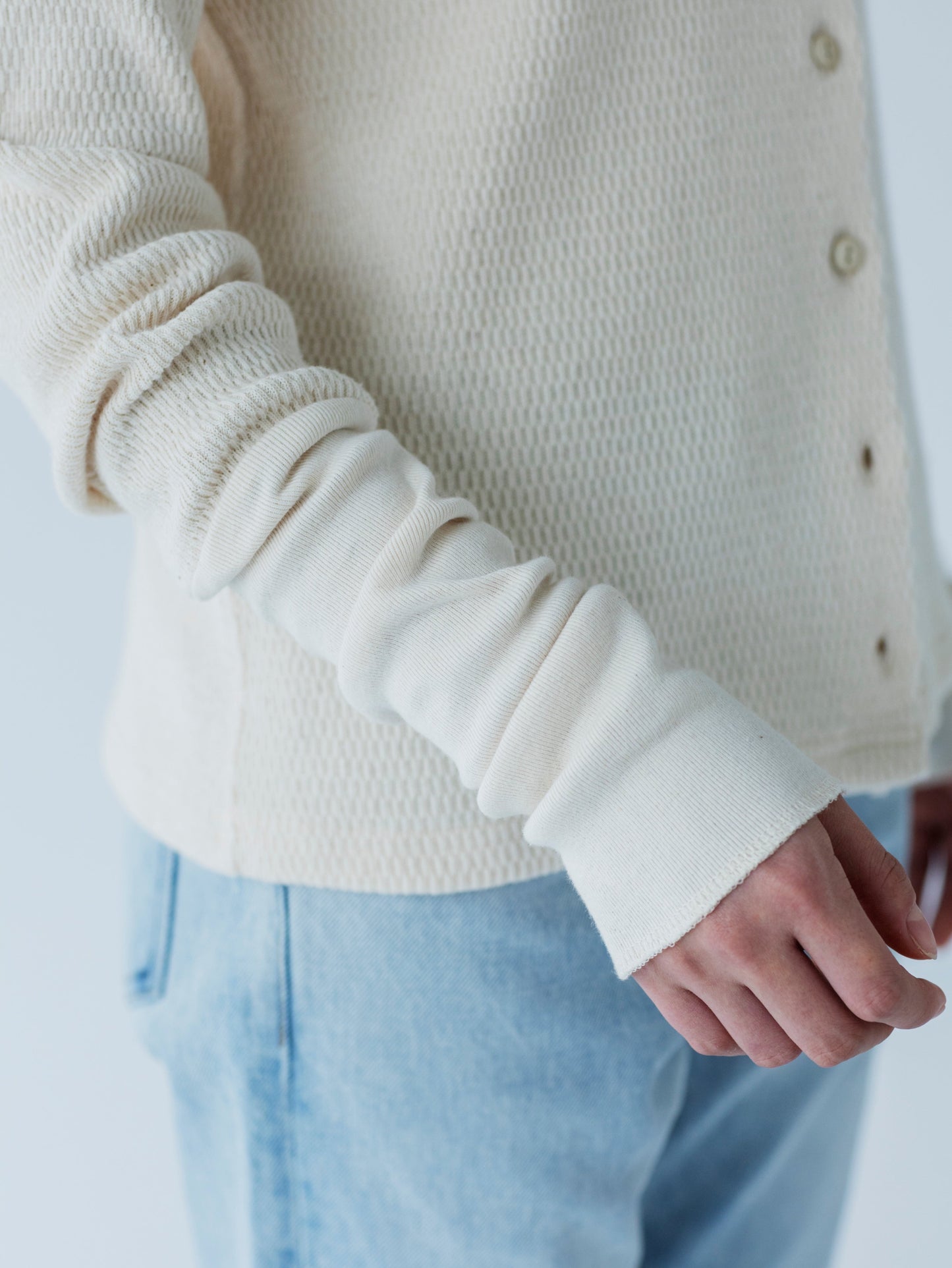 FRONT AND BACK RIB PULLOVER