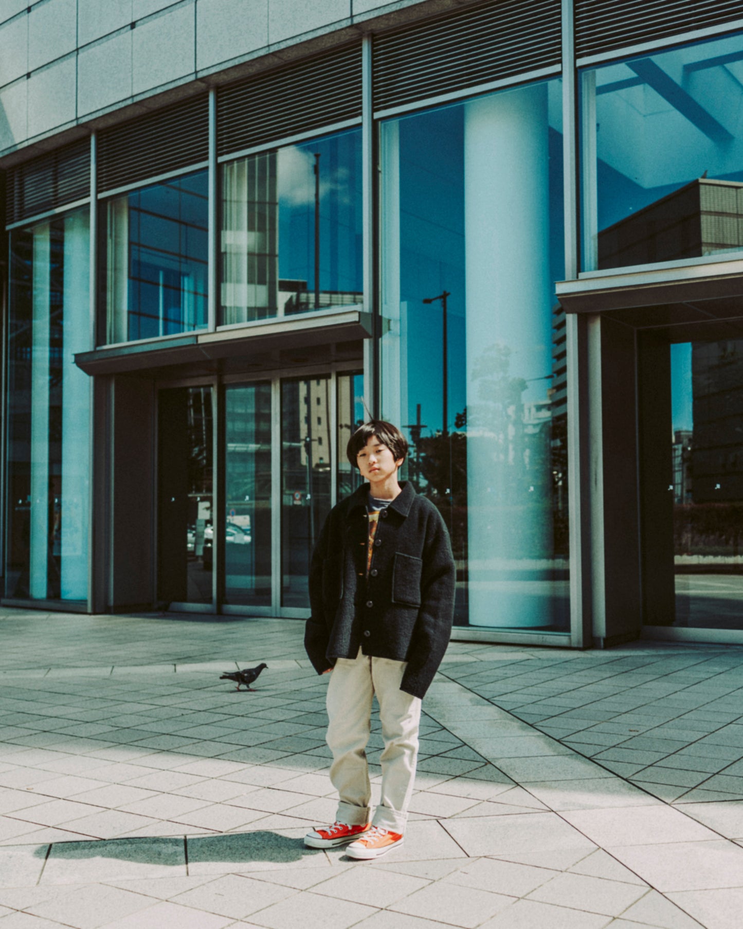 LIGHT WOOL SHORT JACKET