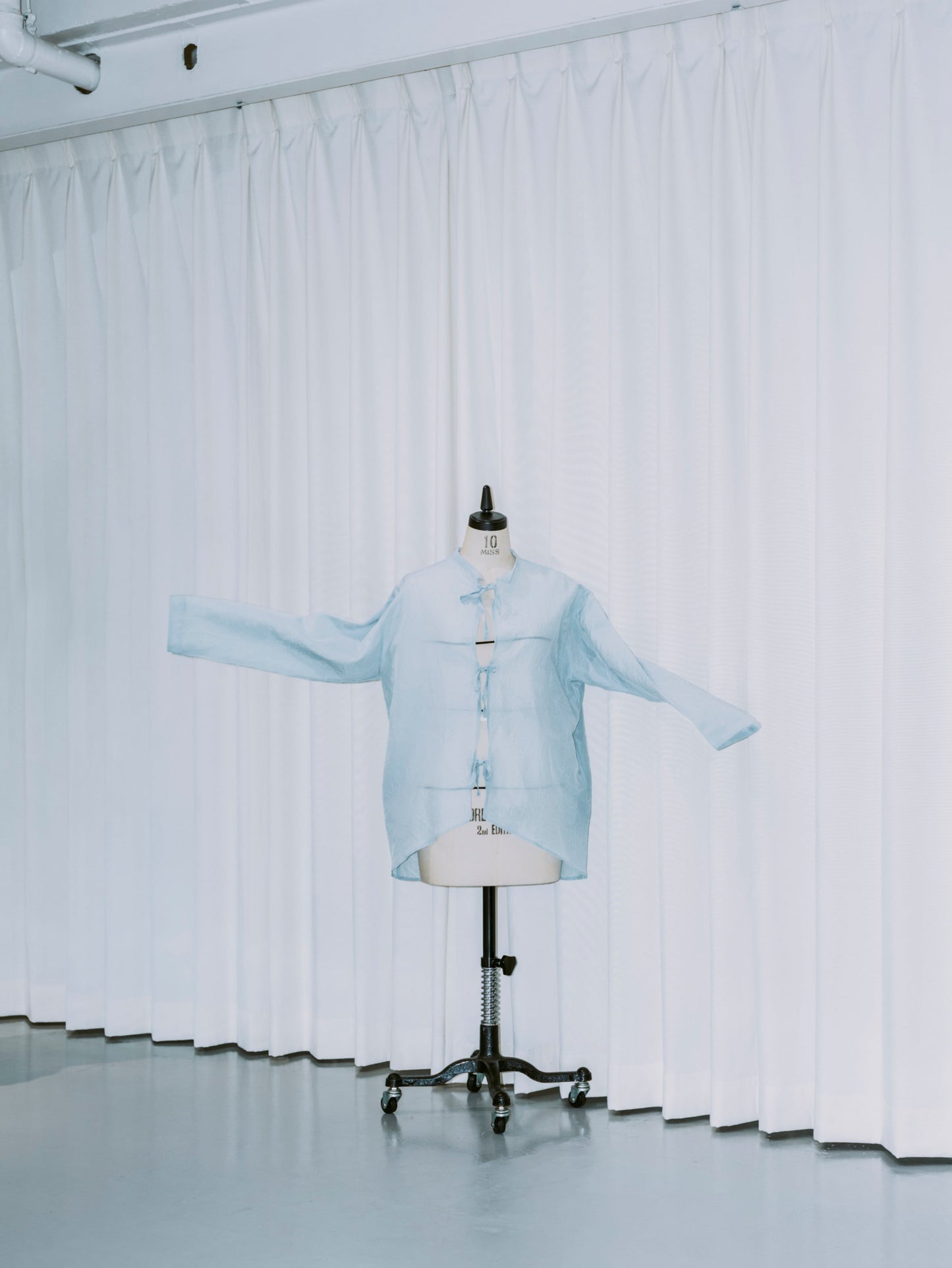COTTON SILK BLOUSE JACKET