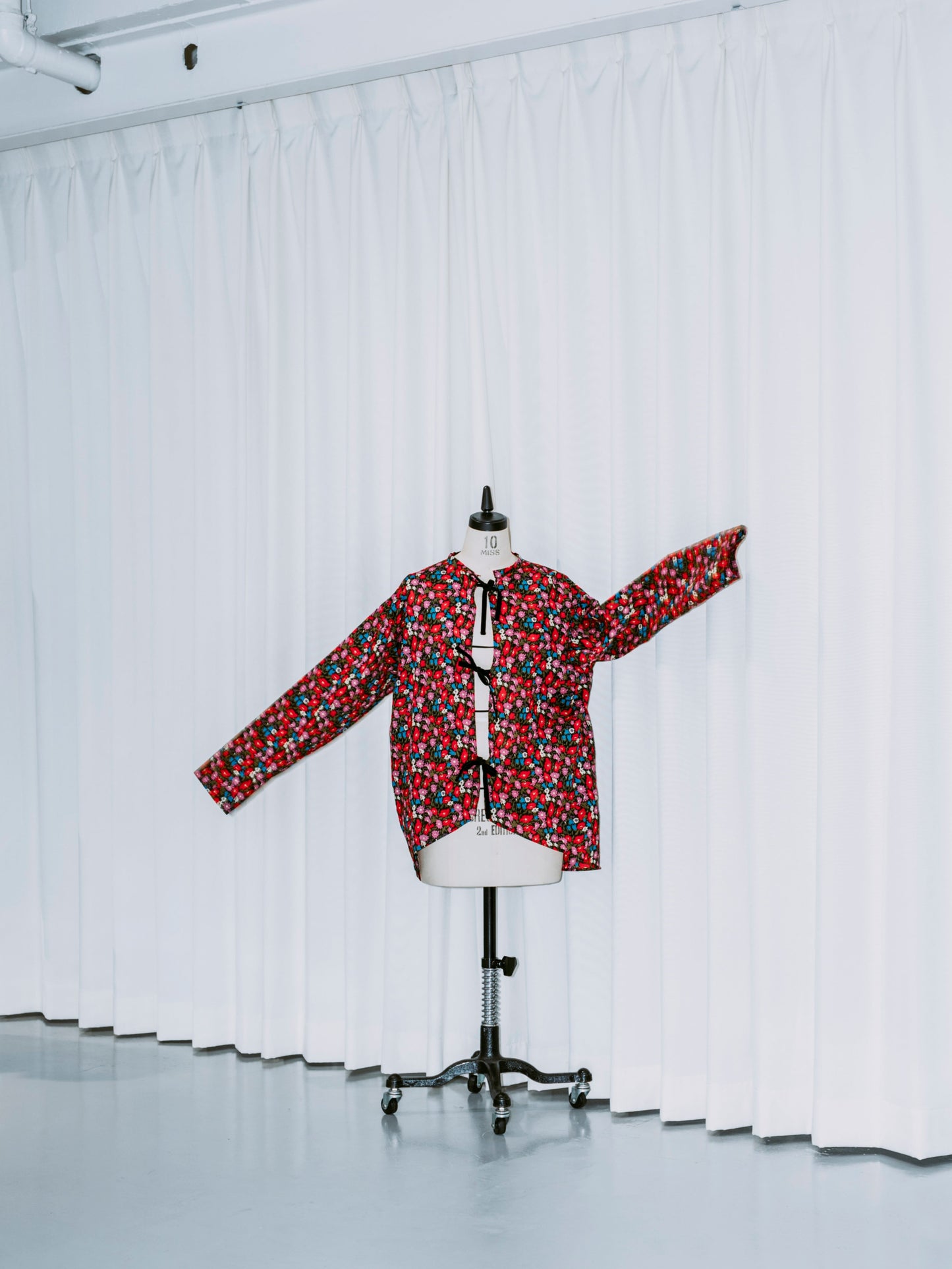 COTTON BLOUSE JACKET (FLOWER)