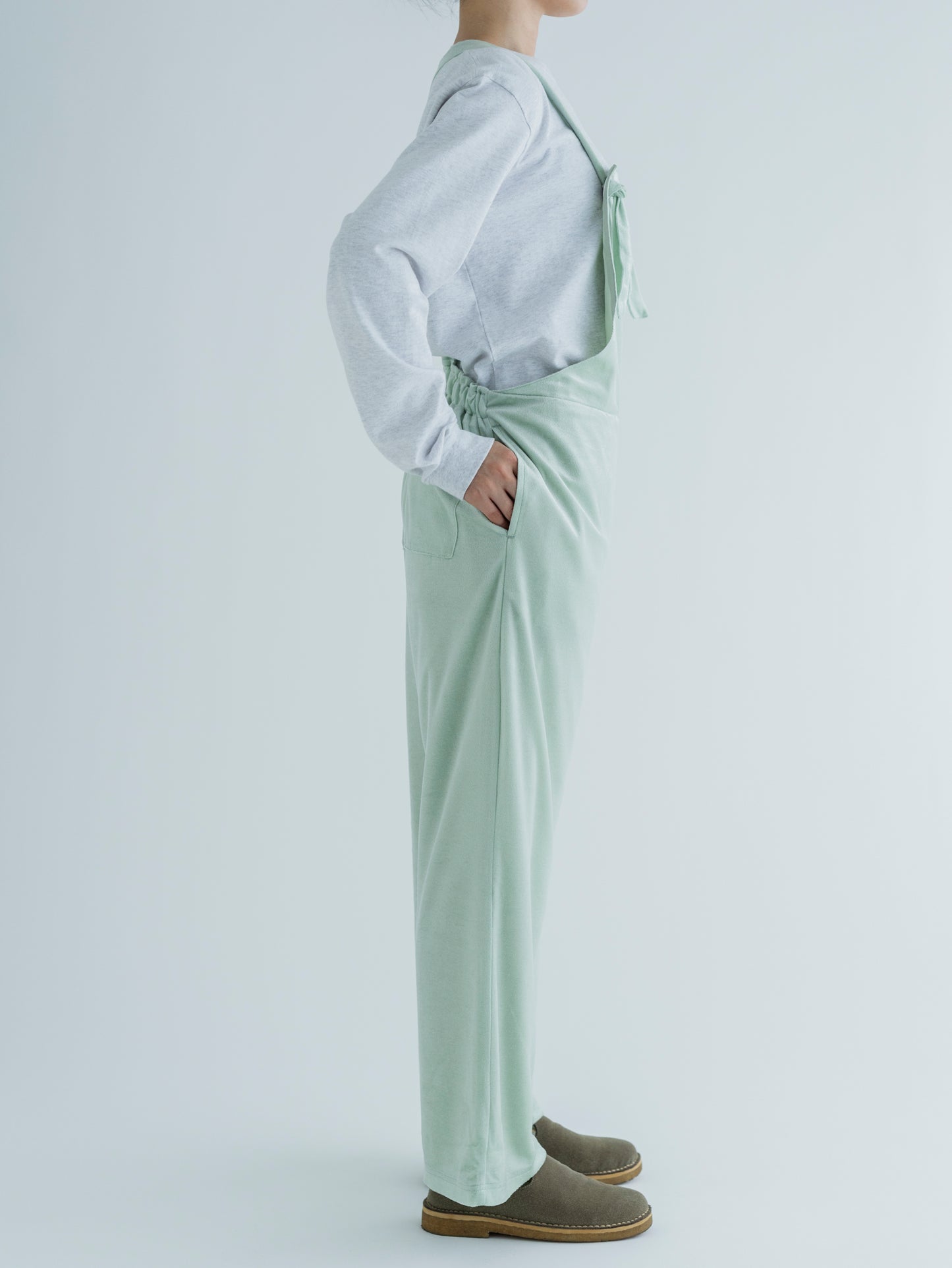 VELOUR SALOPETTE