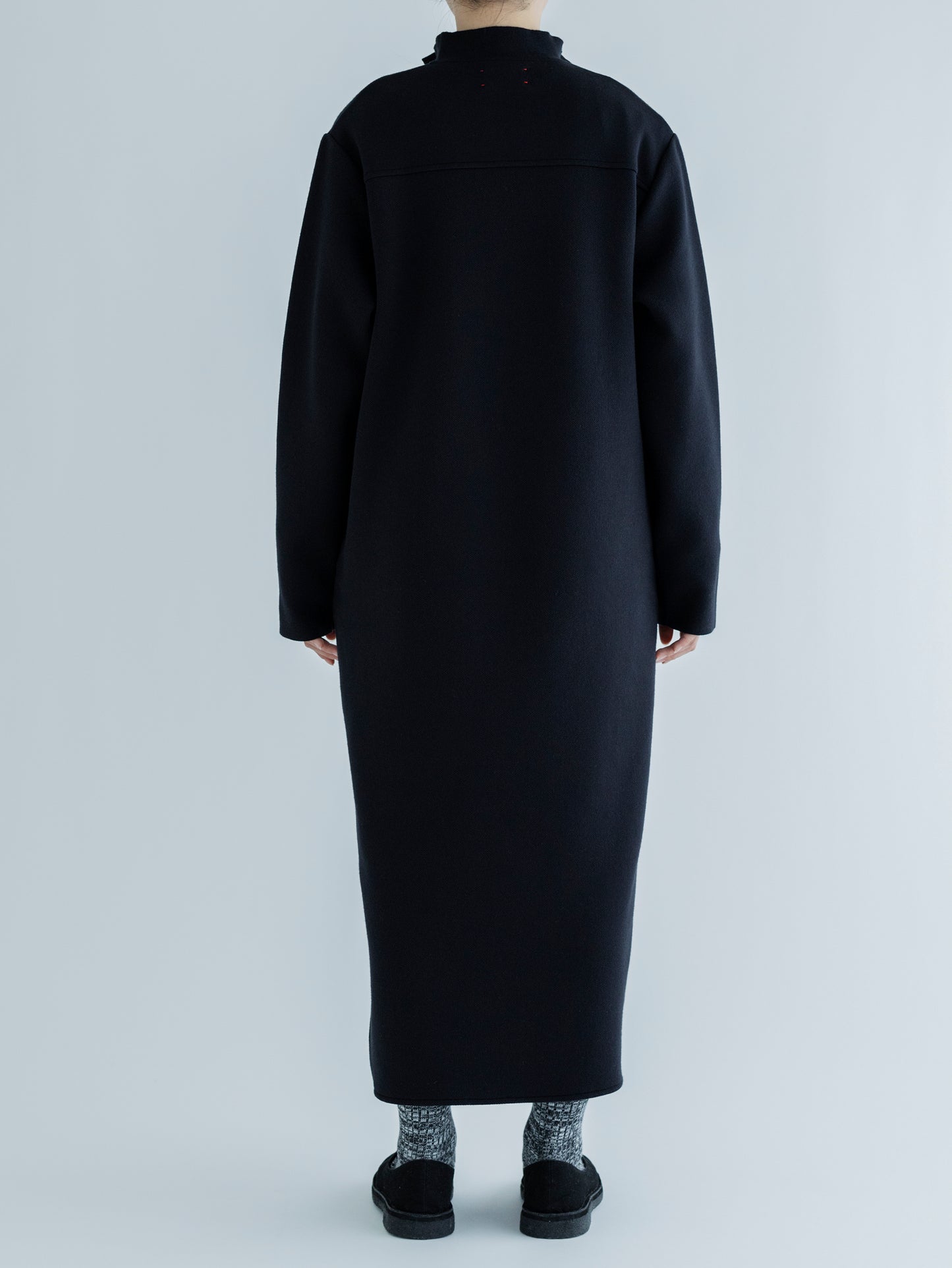 LIGHT KNIT ZIP DRESS