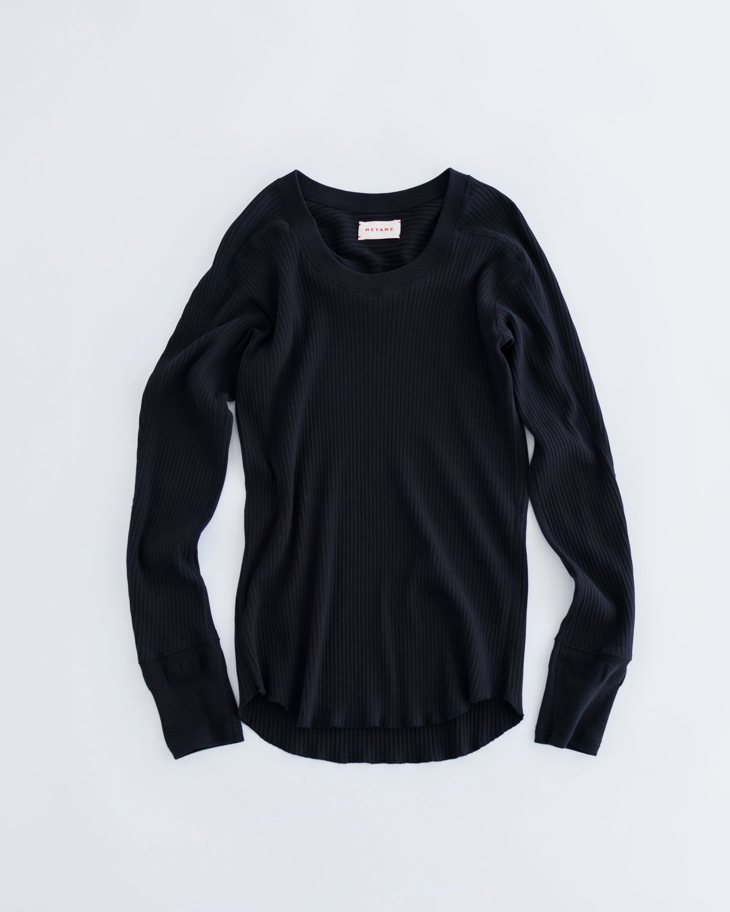 OBLONG NECK PULLOVER
