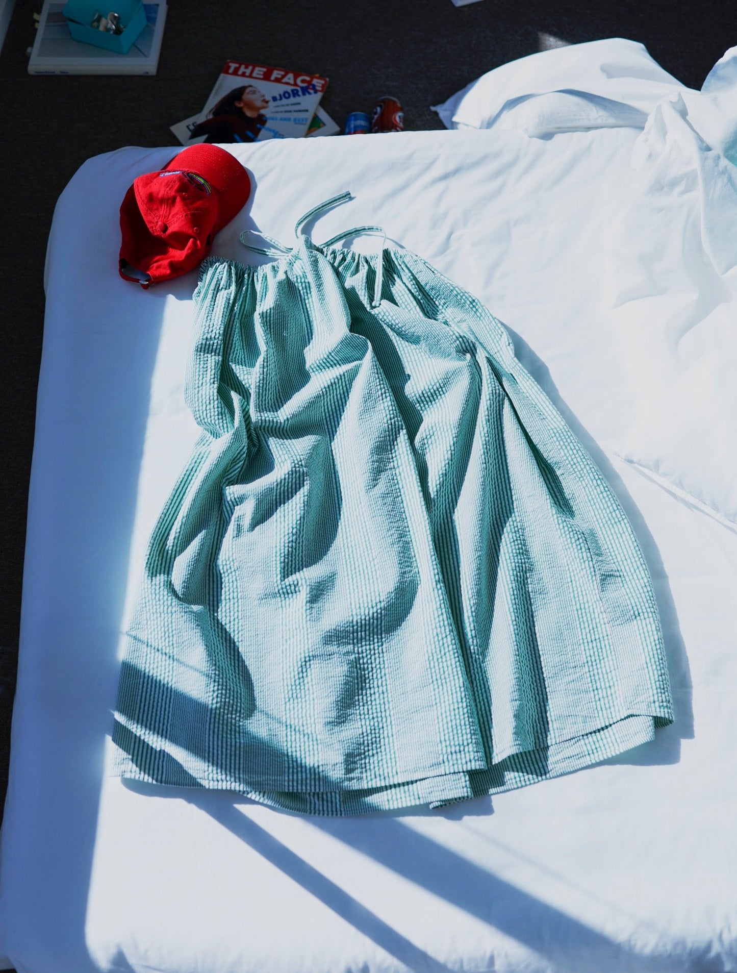 STRIPED LONG SKIRT