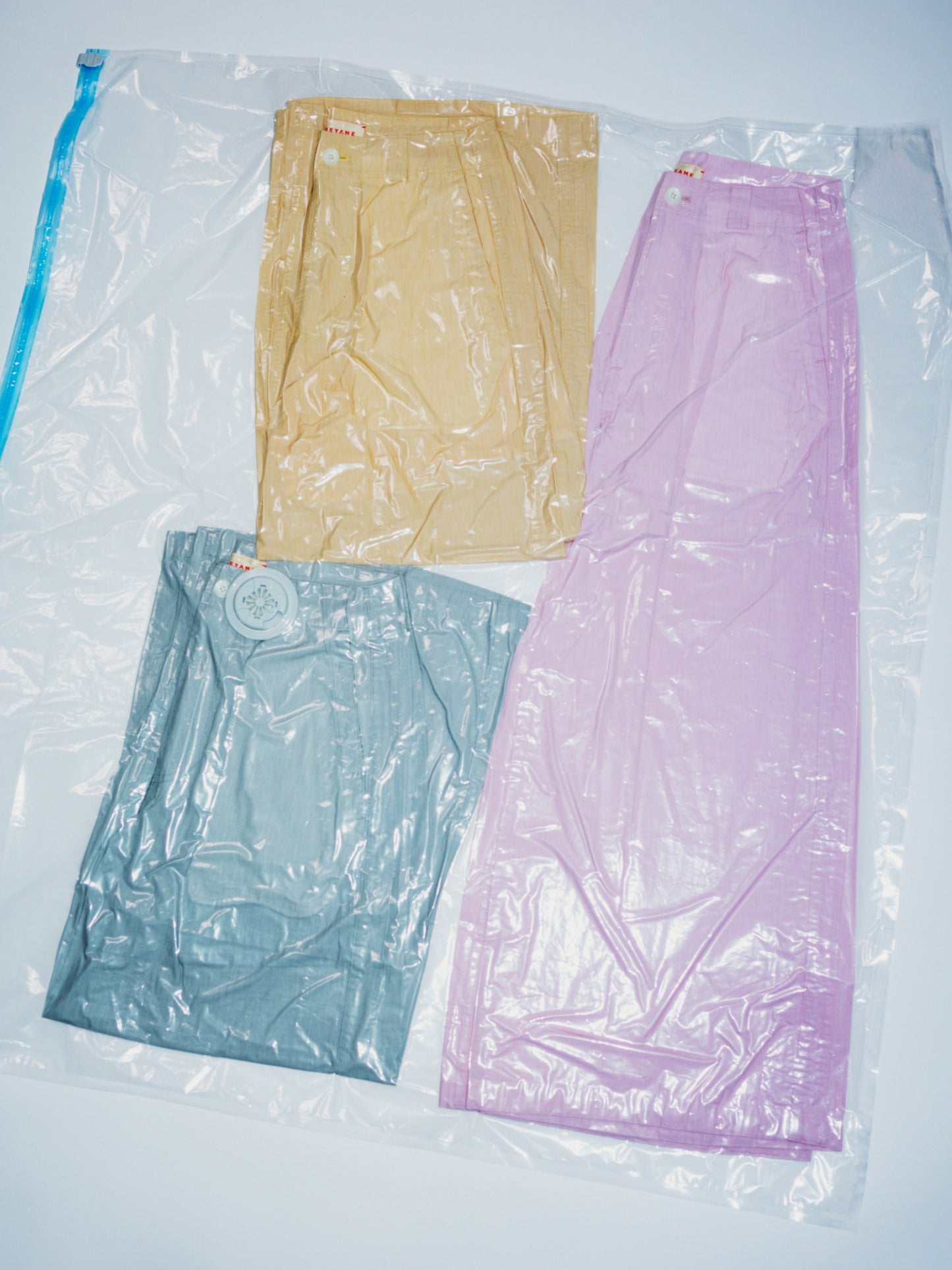 PIN STRIPE SIDE LINE WIDE PANTS