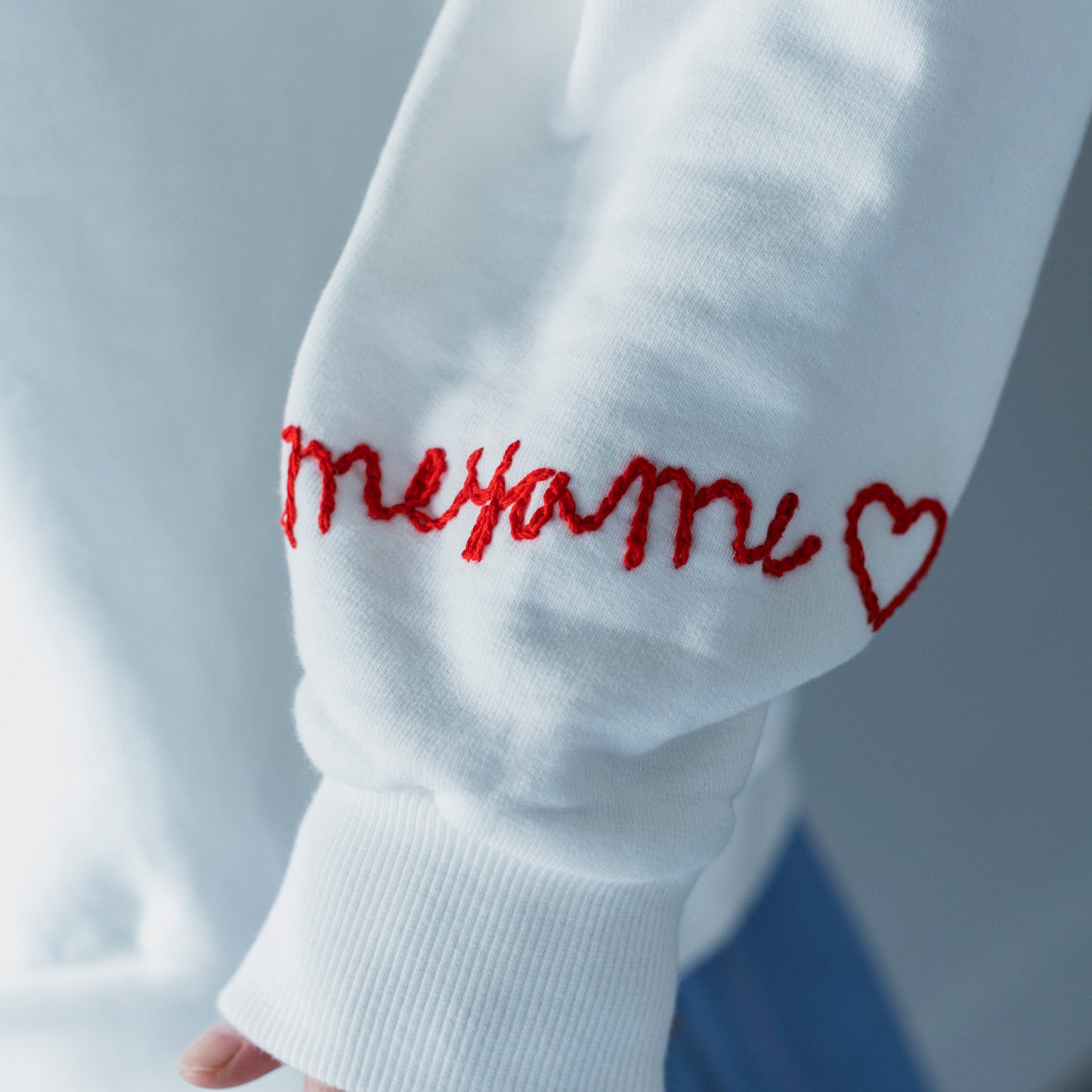 HAND EMBROIDERY SWEAT