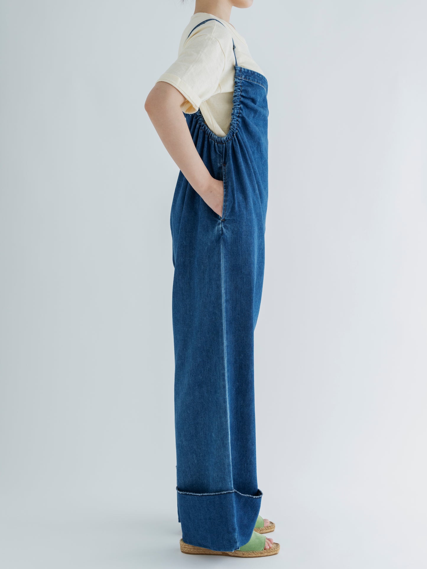 DENIM GATHERED ALL IN ONE