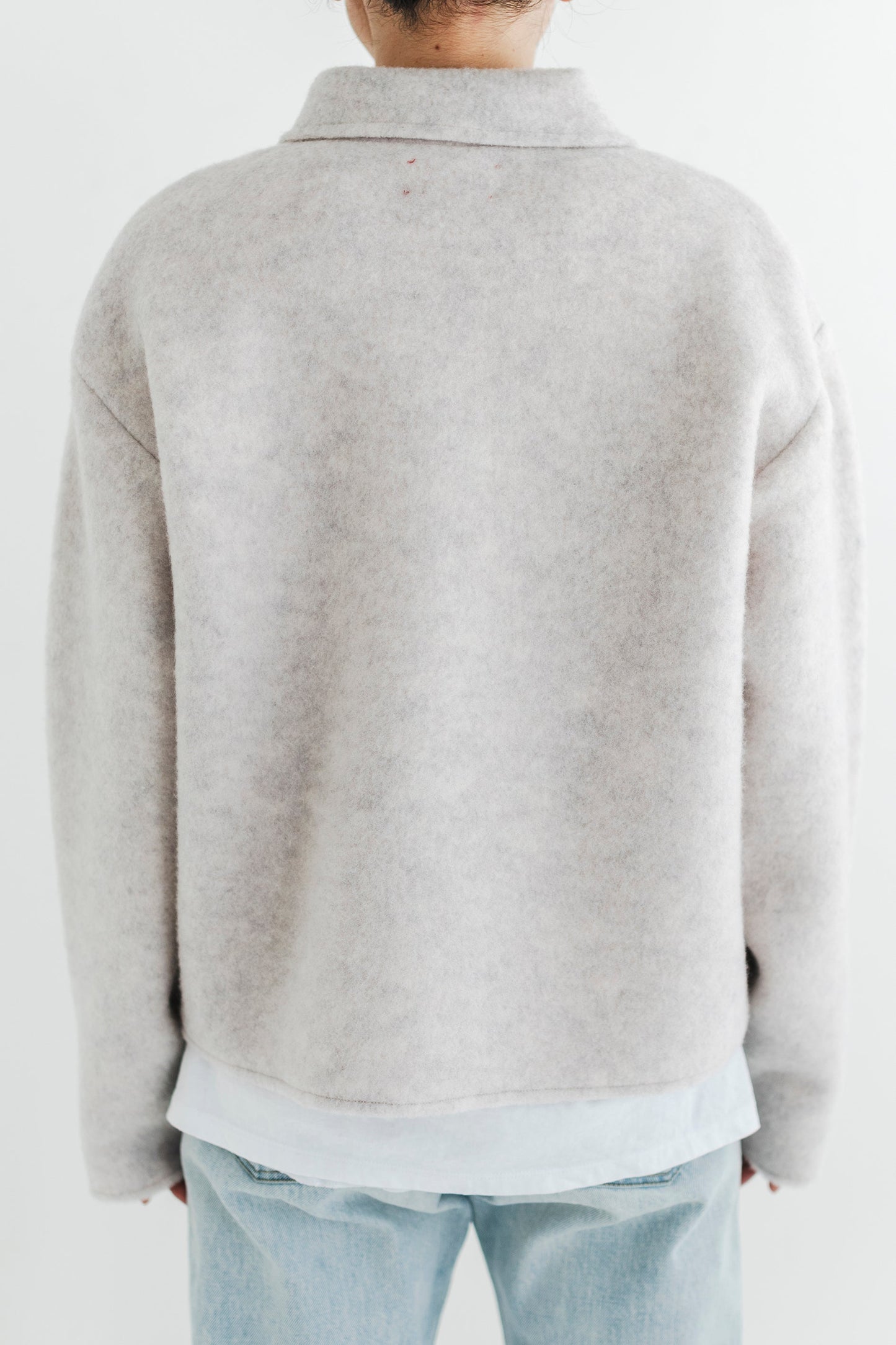 LIGHT WOOL SHORT JACKET