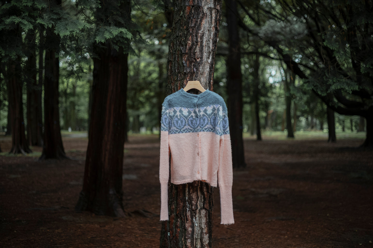 【Pre-order】PATTERN FLUFFY PULLOVER / CARDIGAN