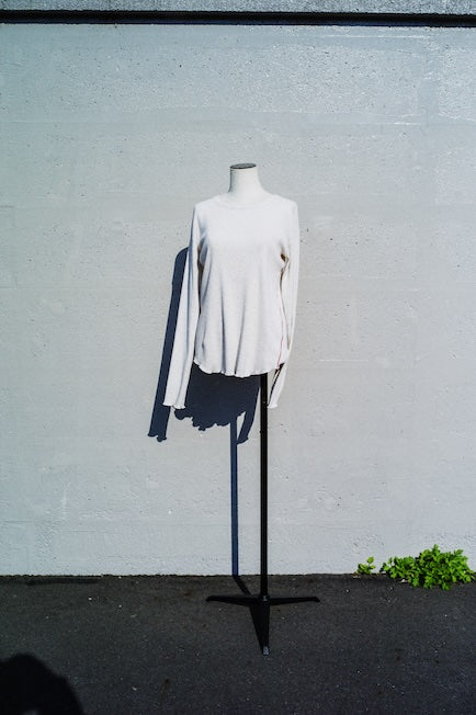 SIDE STITCH CREW NECK PULLOVER