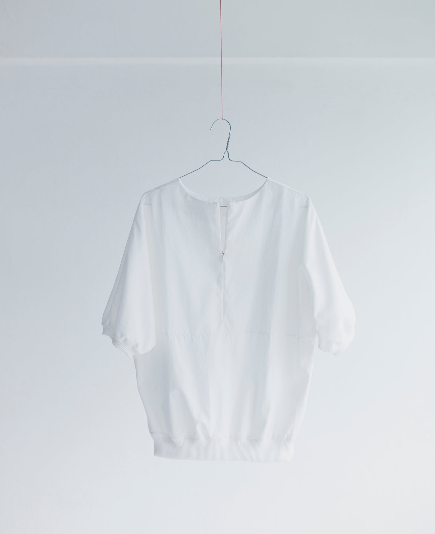 HALF ZIP BLOUSE
