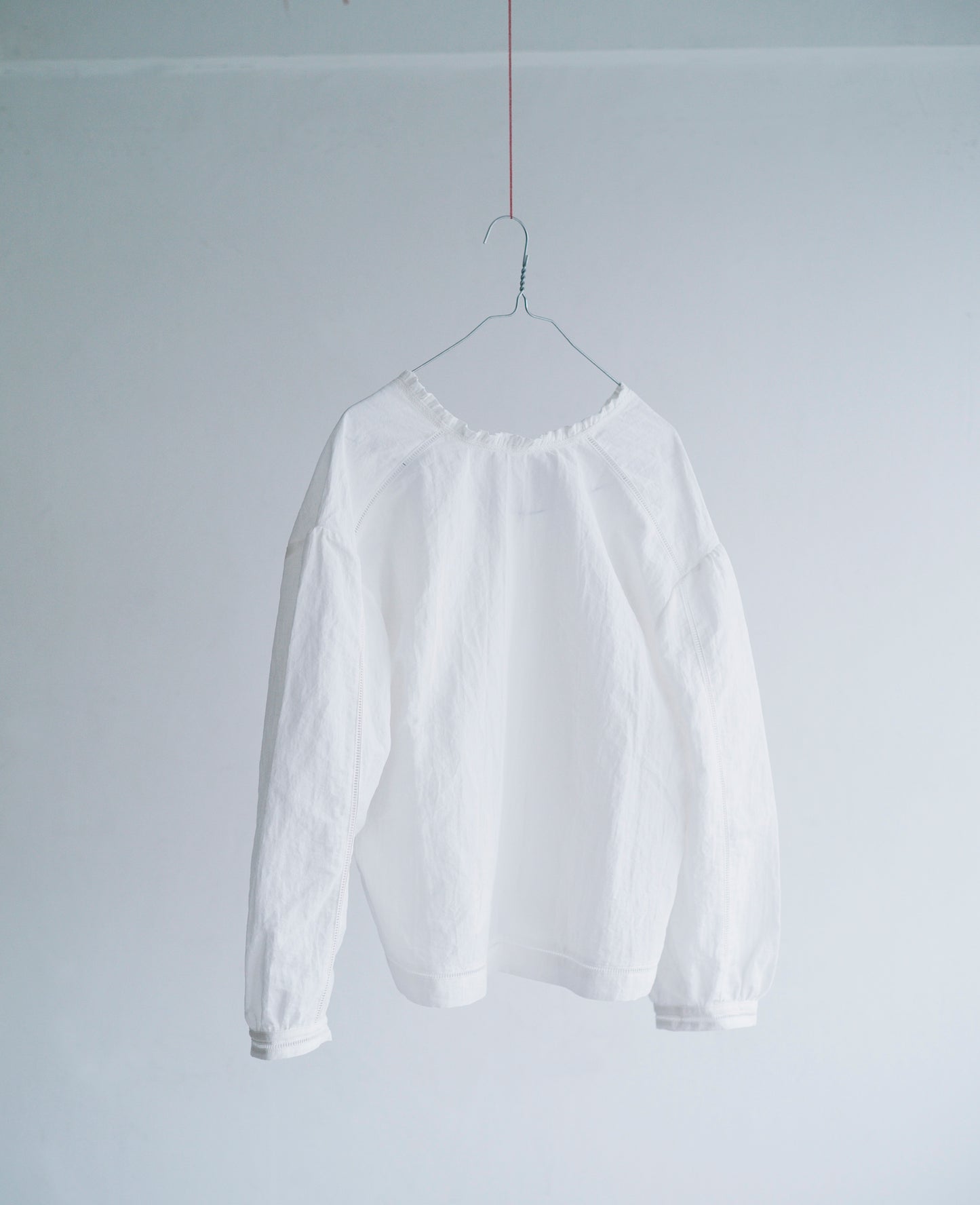 FRILL NECK BLOUSE