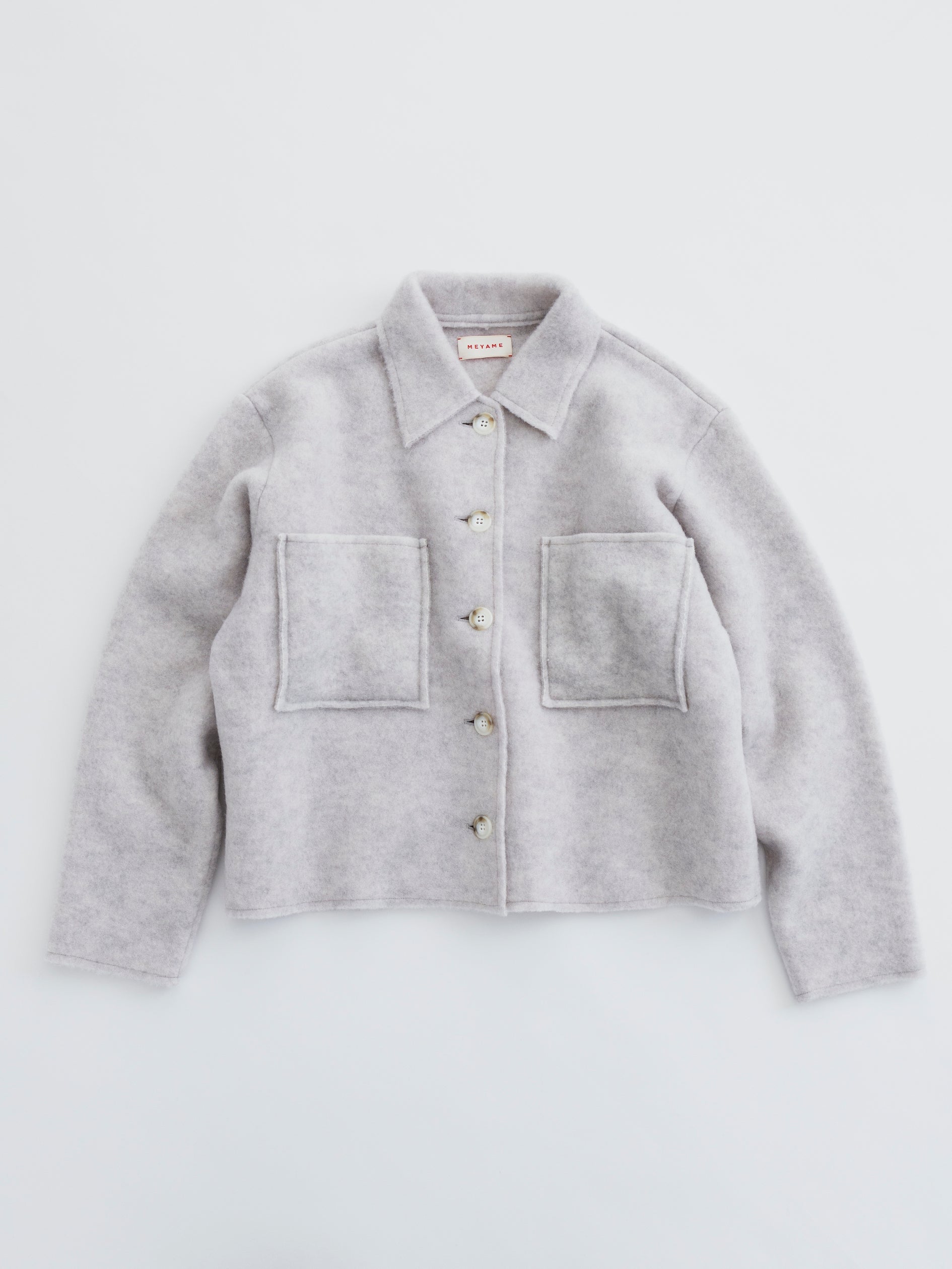 LIGHT WOOL SHORT JACKET