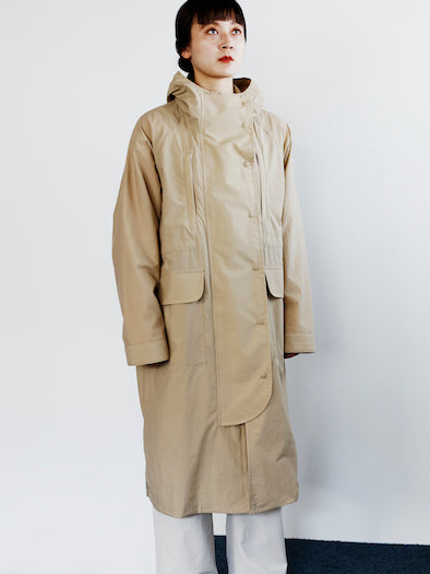 NYLON MANY POCKET PARKA (WATER REPELLENT)