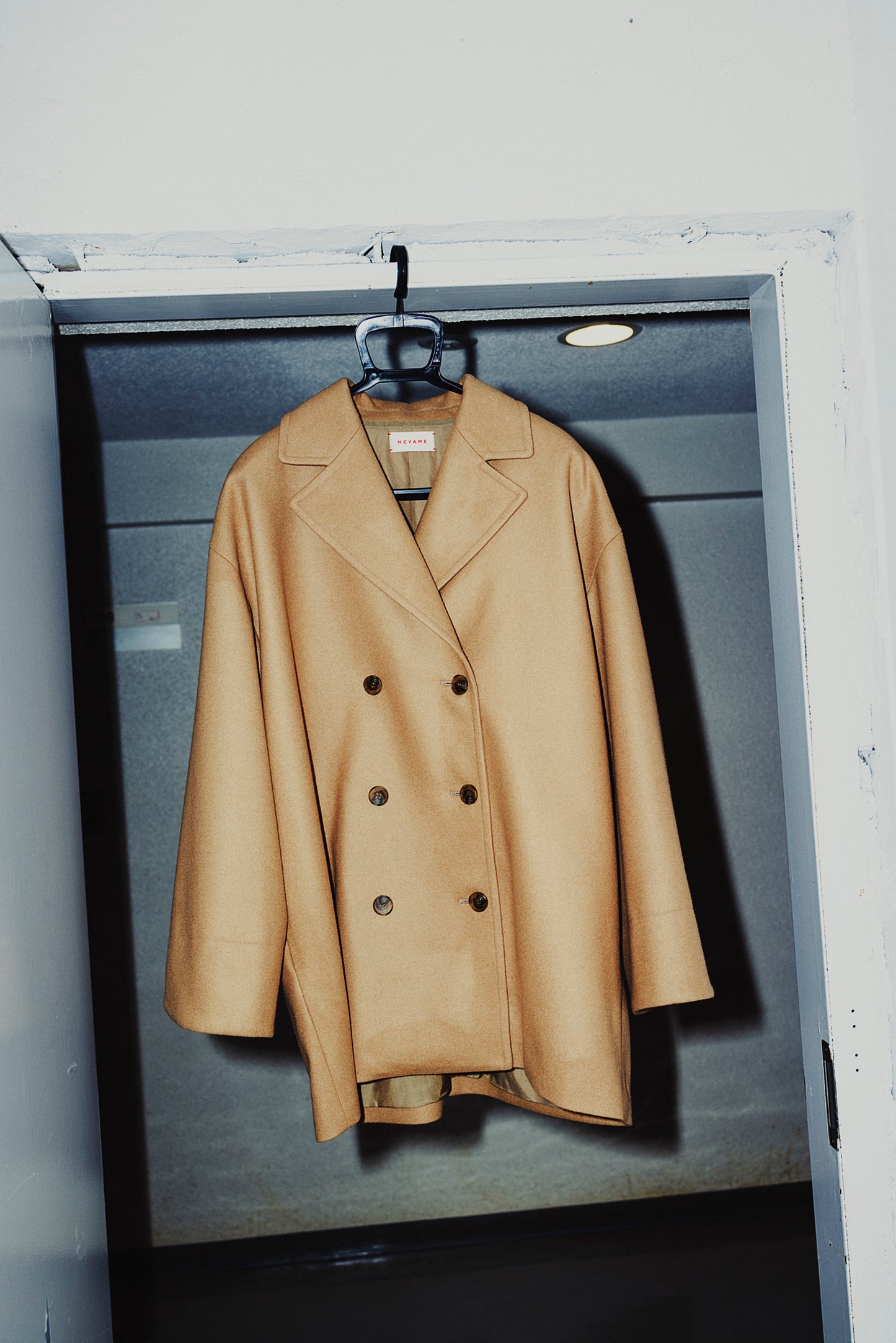 WOOL DOUBLE COAT