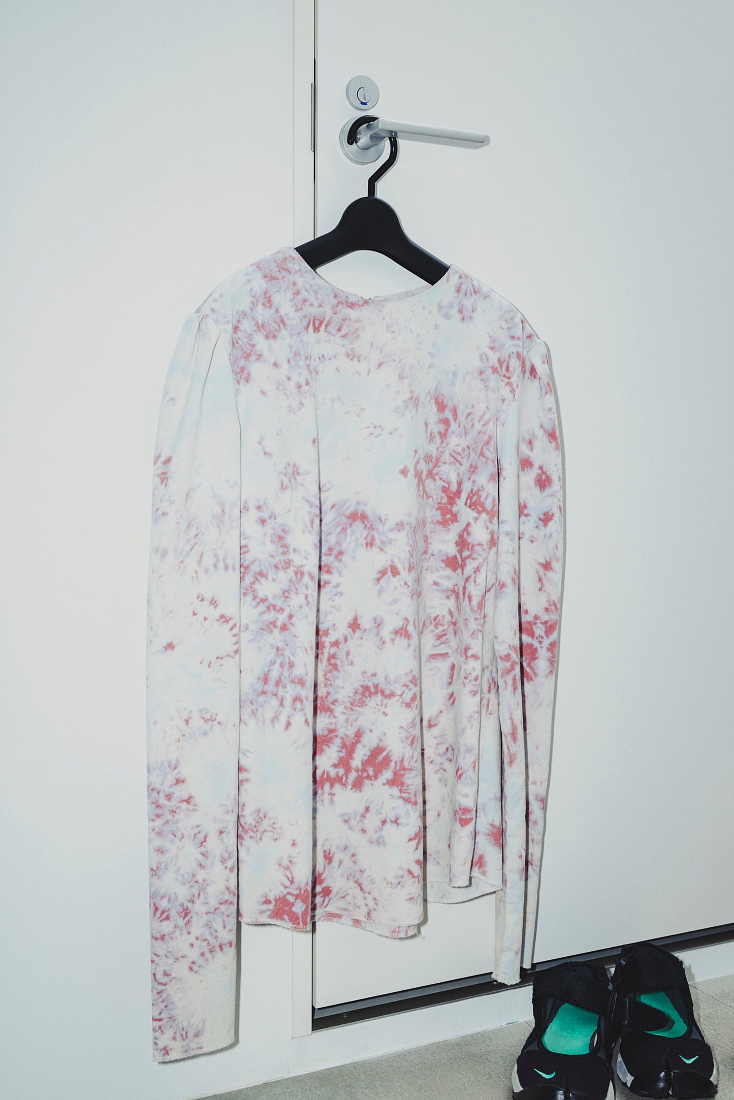 TIE-DYE CORDUROY BLOUSE