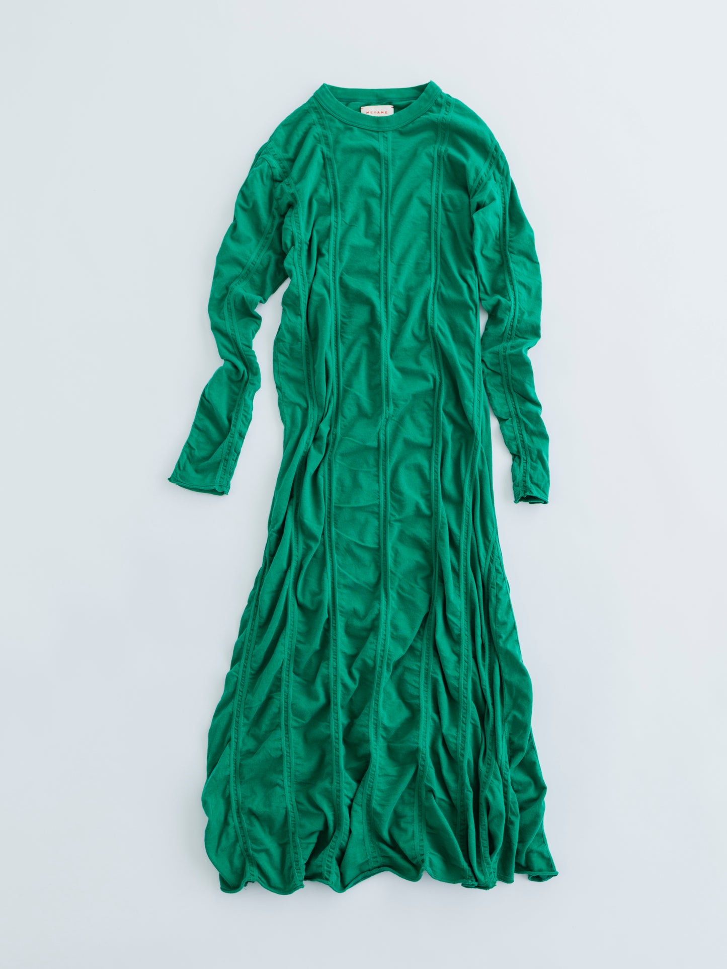 TUCKED JACQUARD PULLOVER
