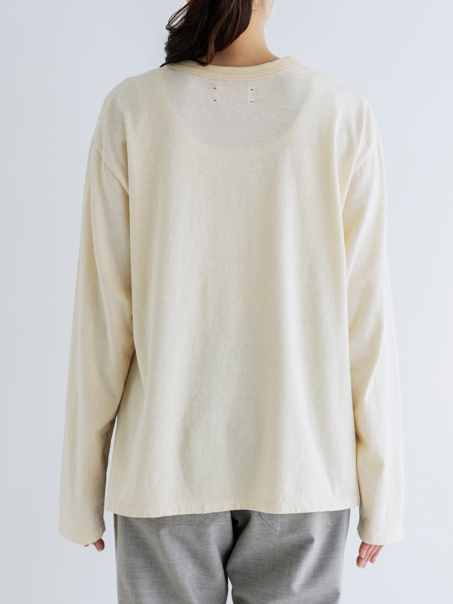 SIDE SLIT LONG SLEEVE TEE
