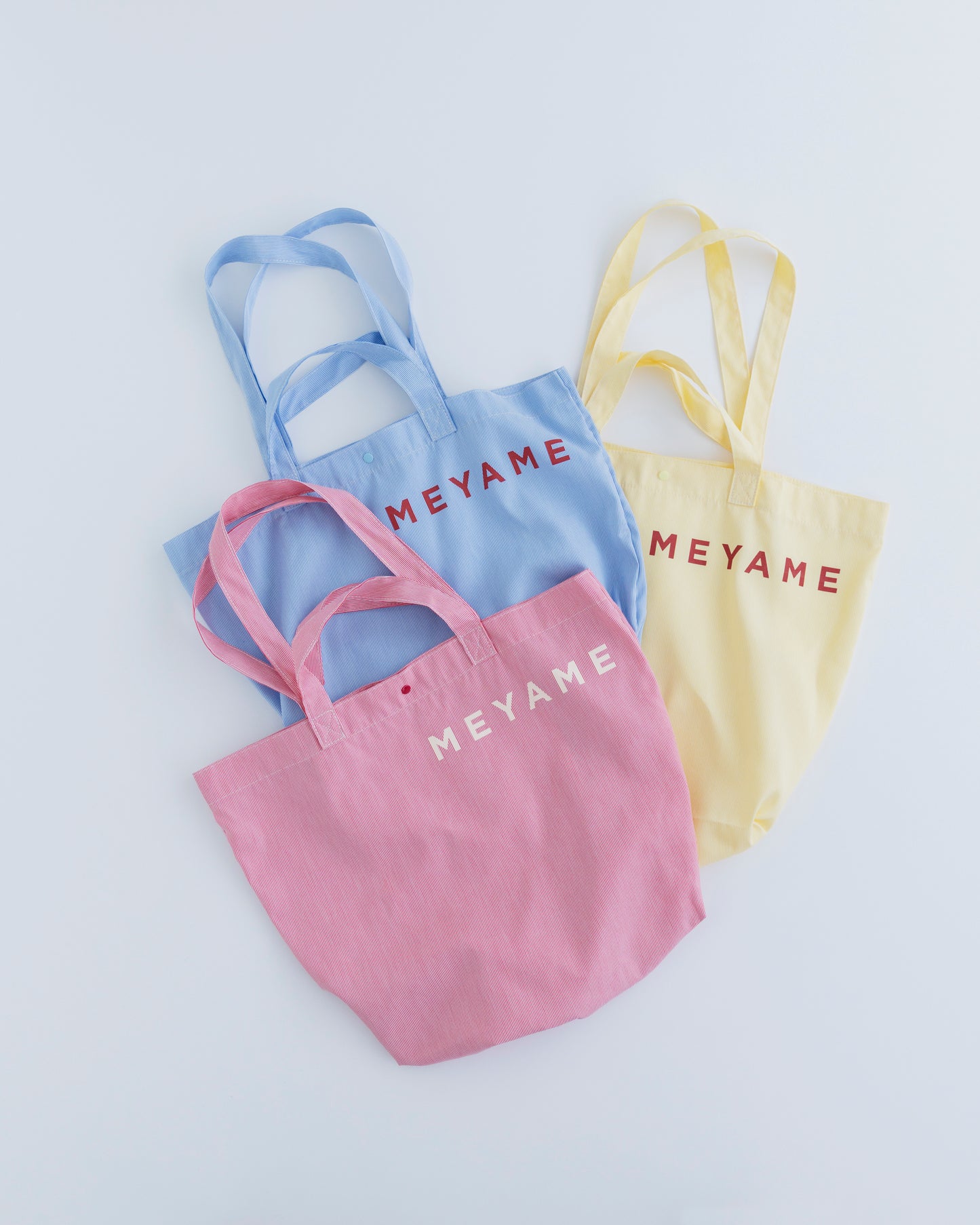 STRIPED LOGO TOTE BAG