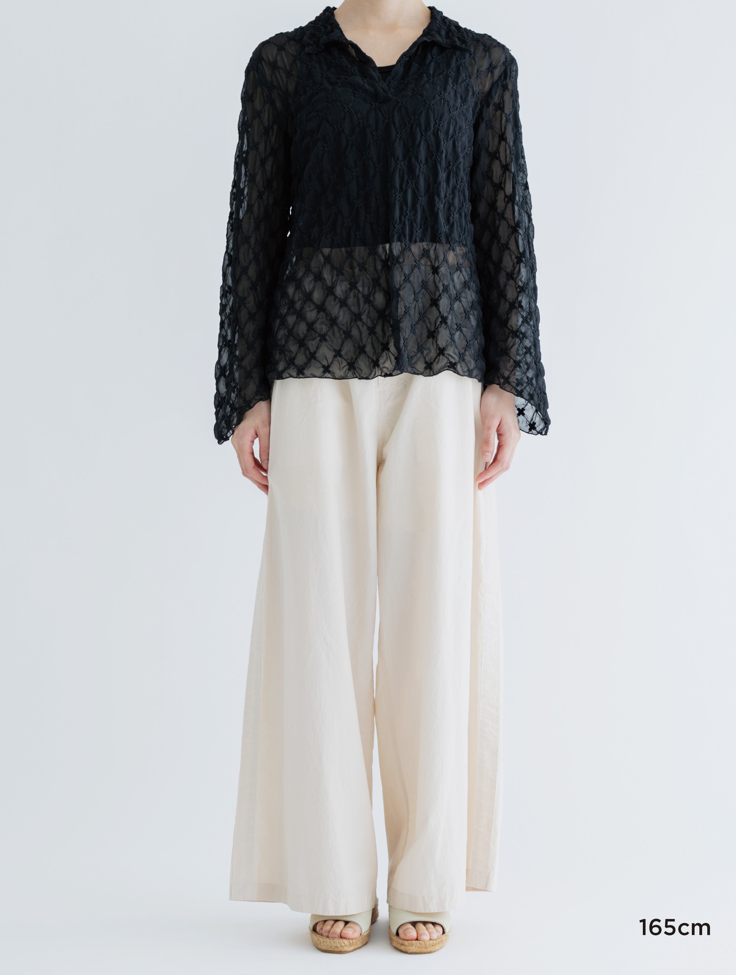 LACE SKIPPER BLOUSE – MEYAME