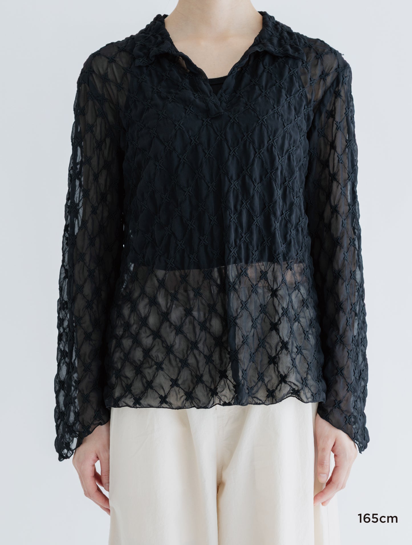 LACE SKIPPER BLOUSE